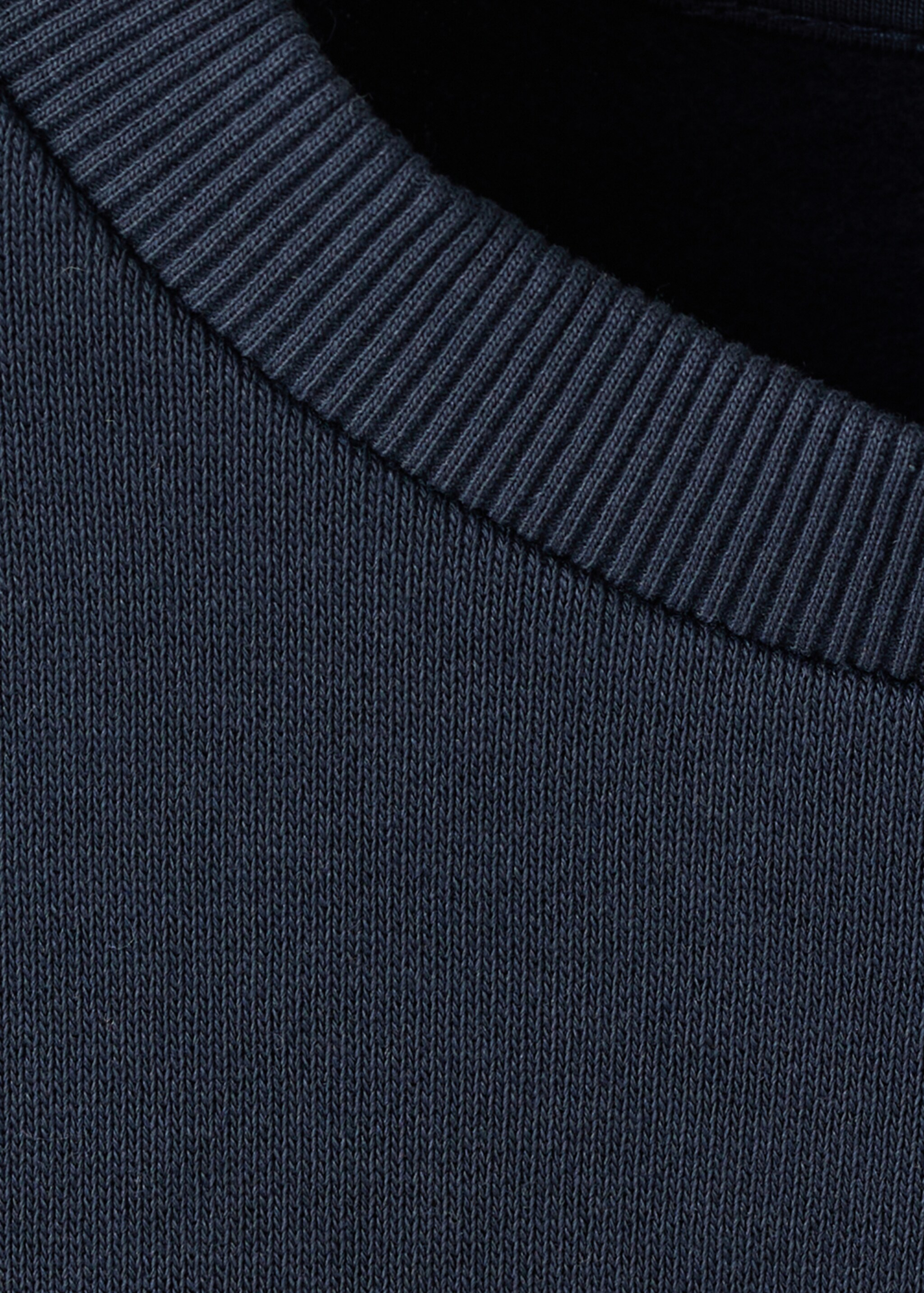 Sweat-shirt coton imprimé - Détail de l'article 8, Bleu marine foncé. Ref: 17036343-00.