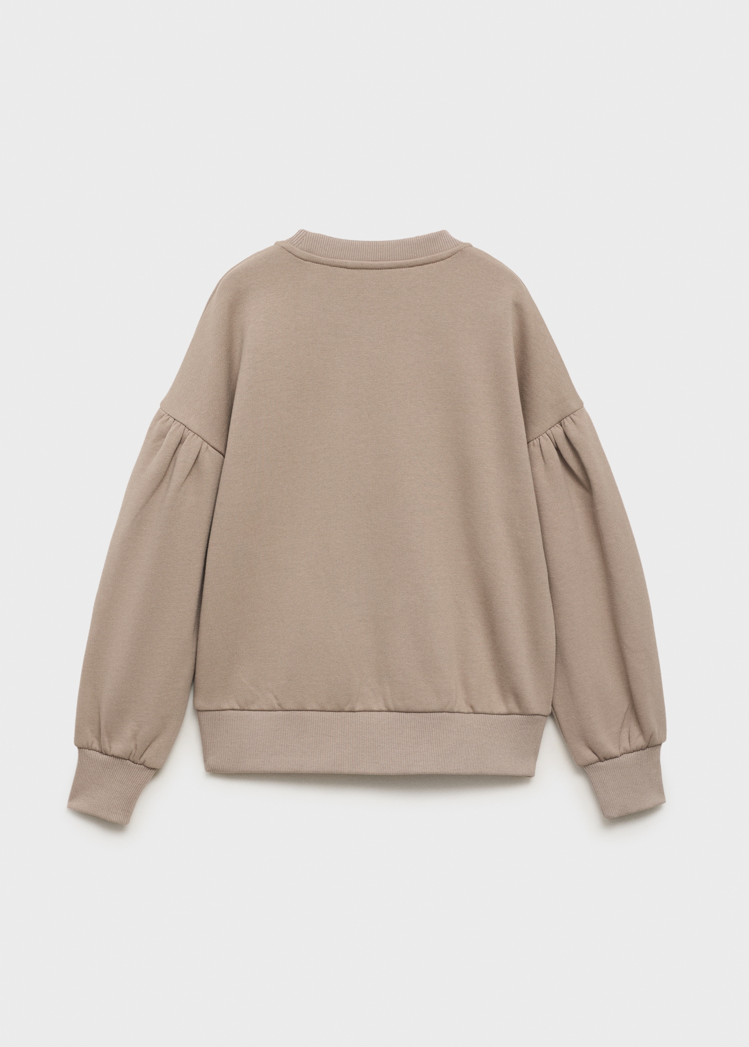 Embroidered cotton sweatshirt - Reverse of the article
