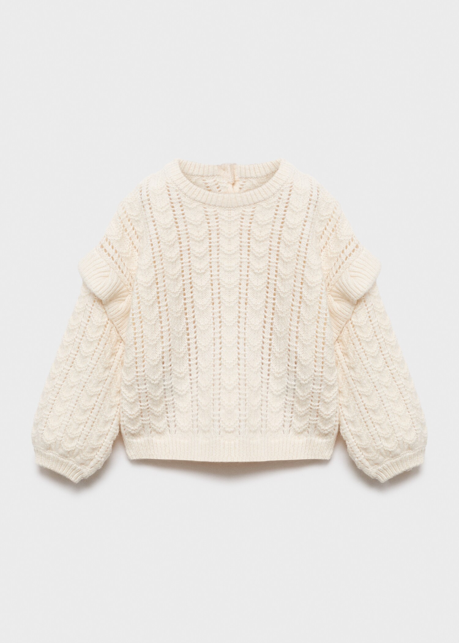 Pull-over maille volants - Article sans modèle