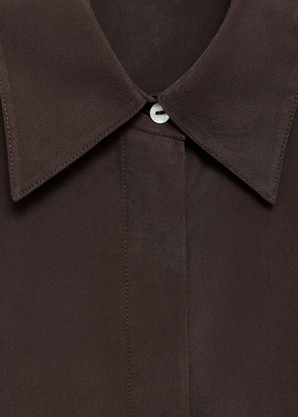 100% silk oversized shirt