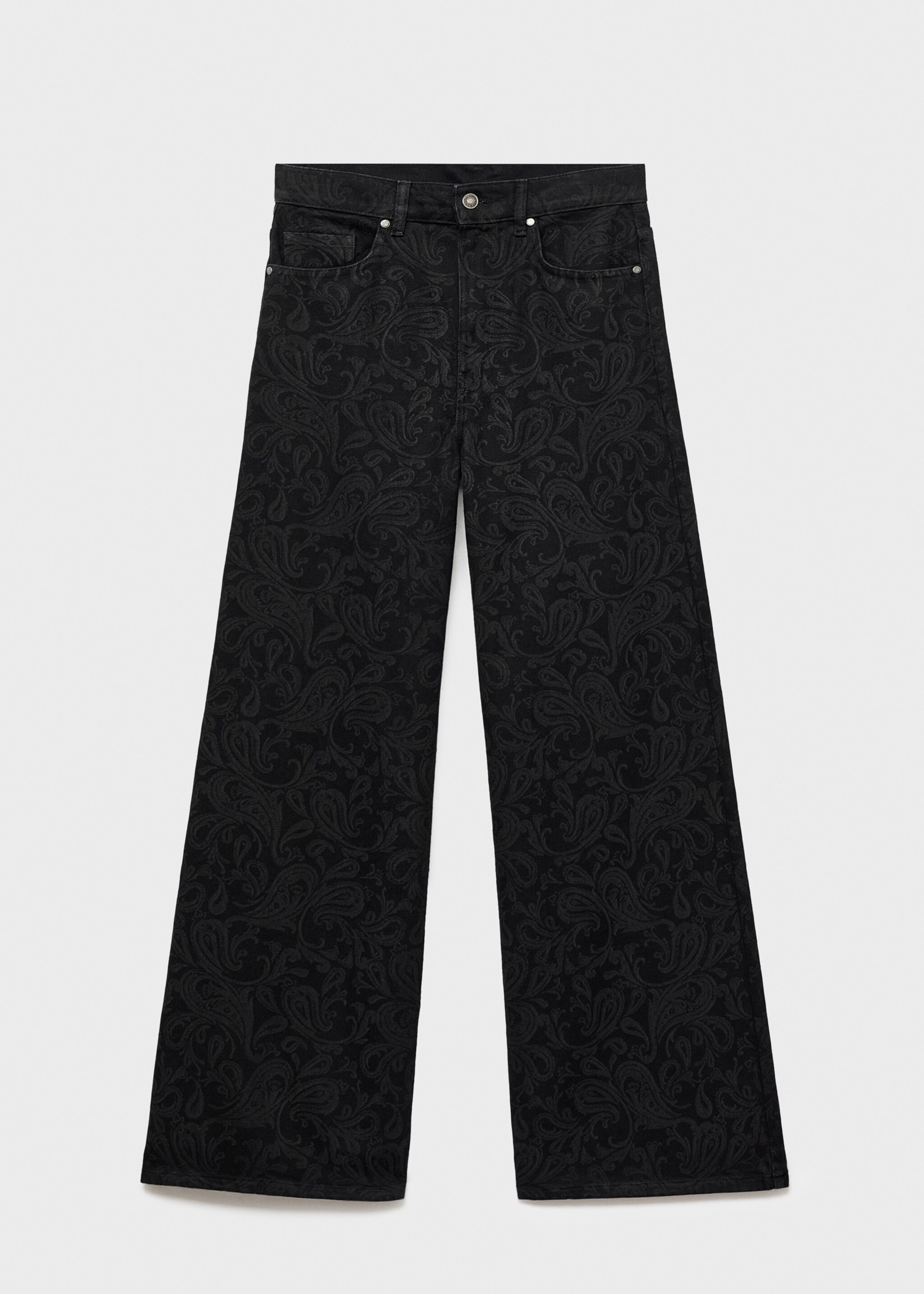 Jeans carmen - Article without model, Black denim. Ref: 17036356-00.