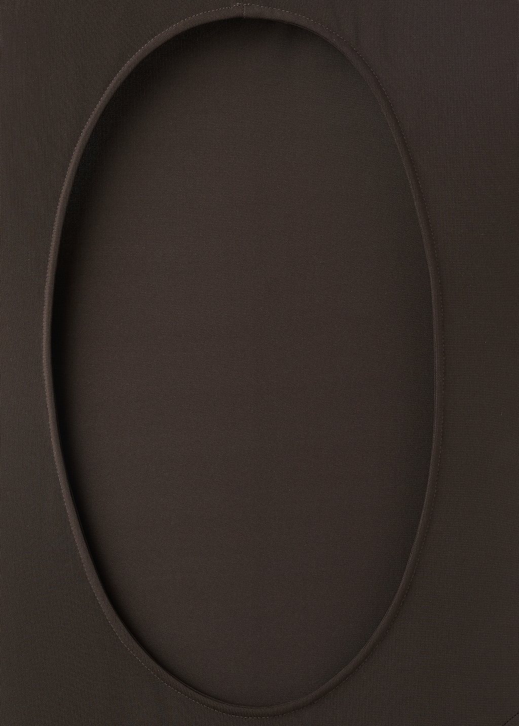 Godet dress with back opening