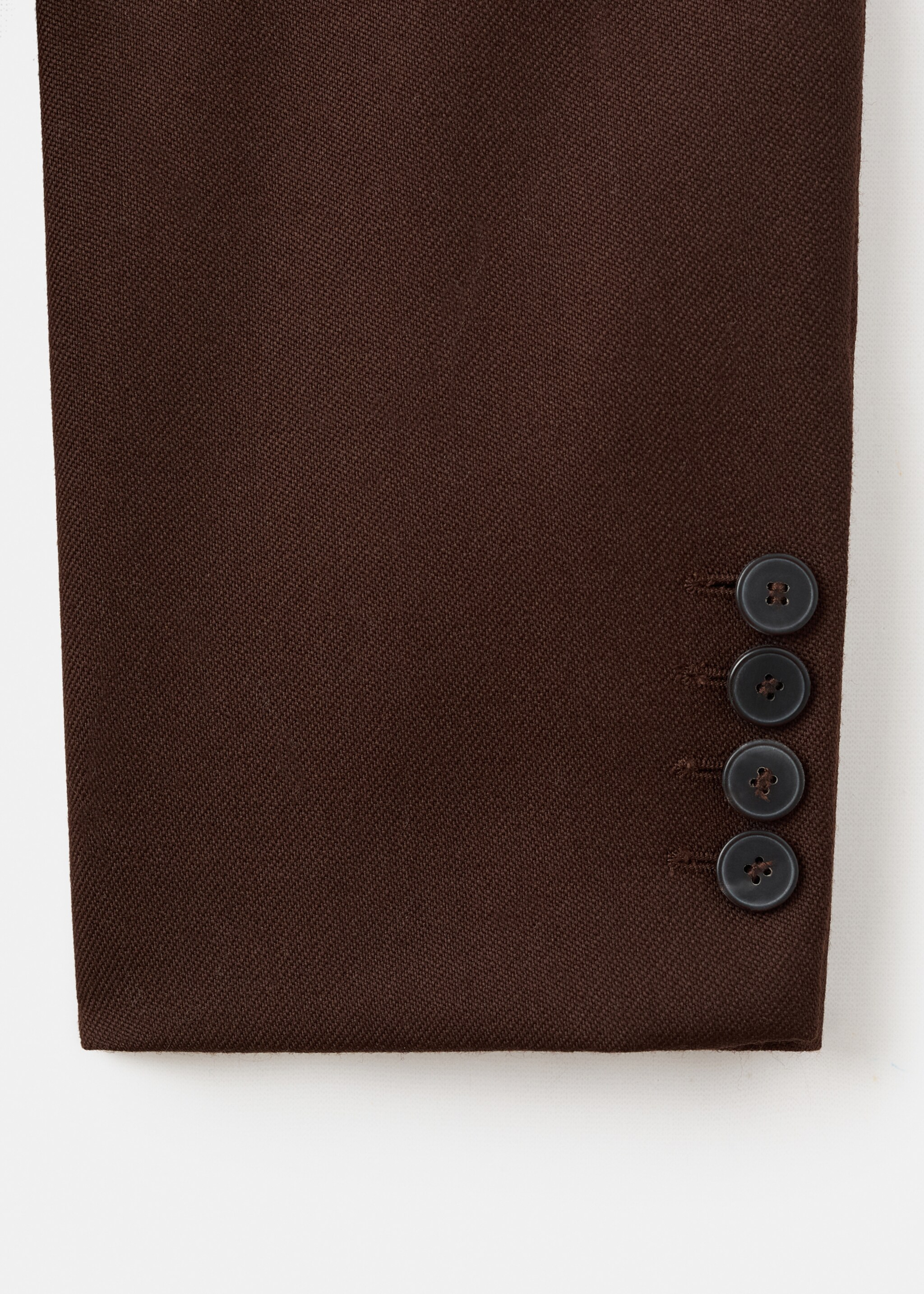 Blazer costume 100 % laine - Détail de l'article 0, Marron. Ref: 17036362-00.