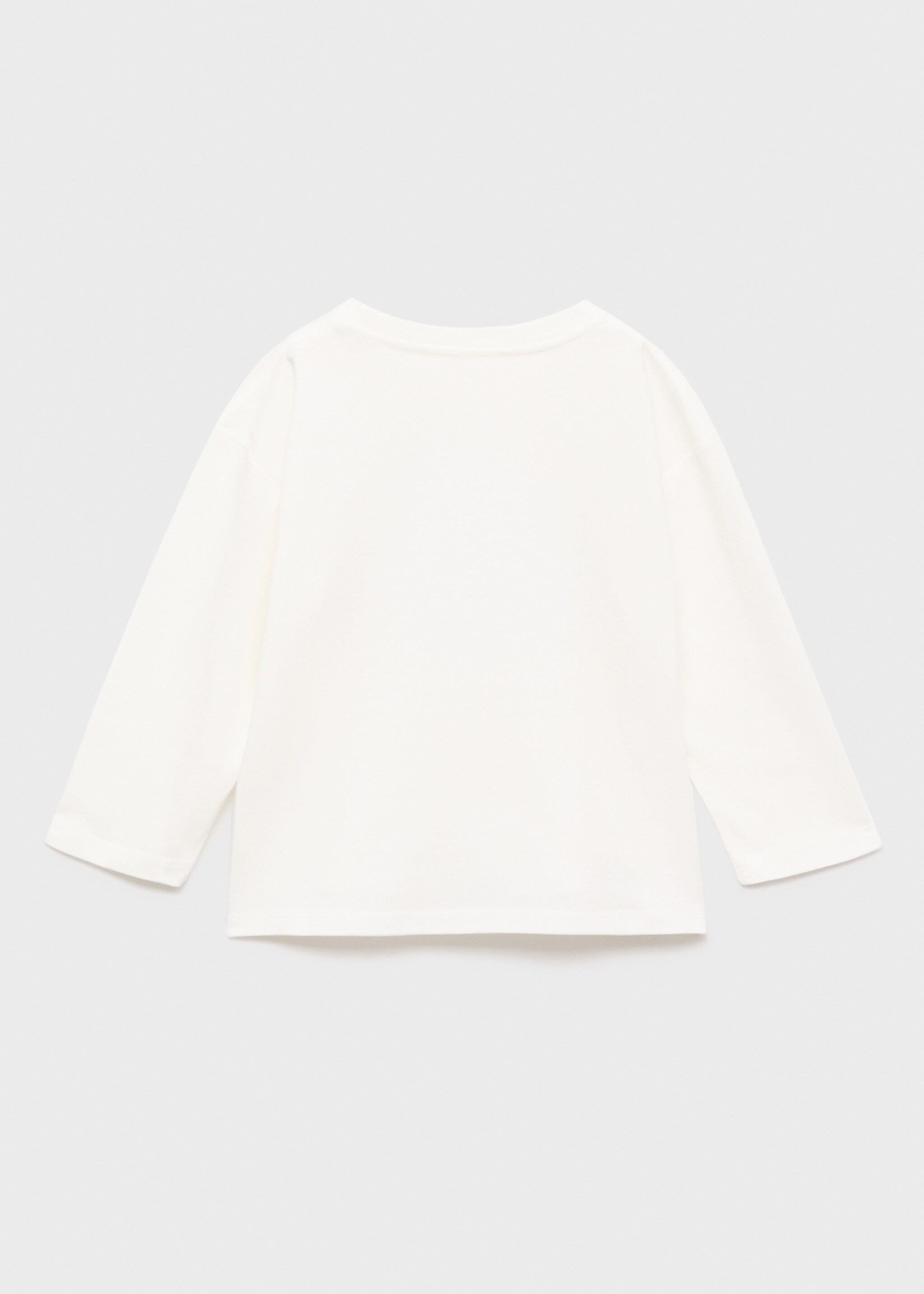 T-shirt astron - Reverse of the article, Off White. Ref: 17036726-00.