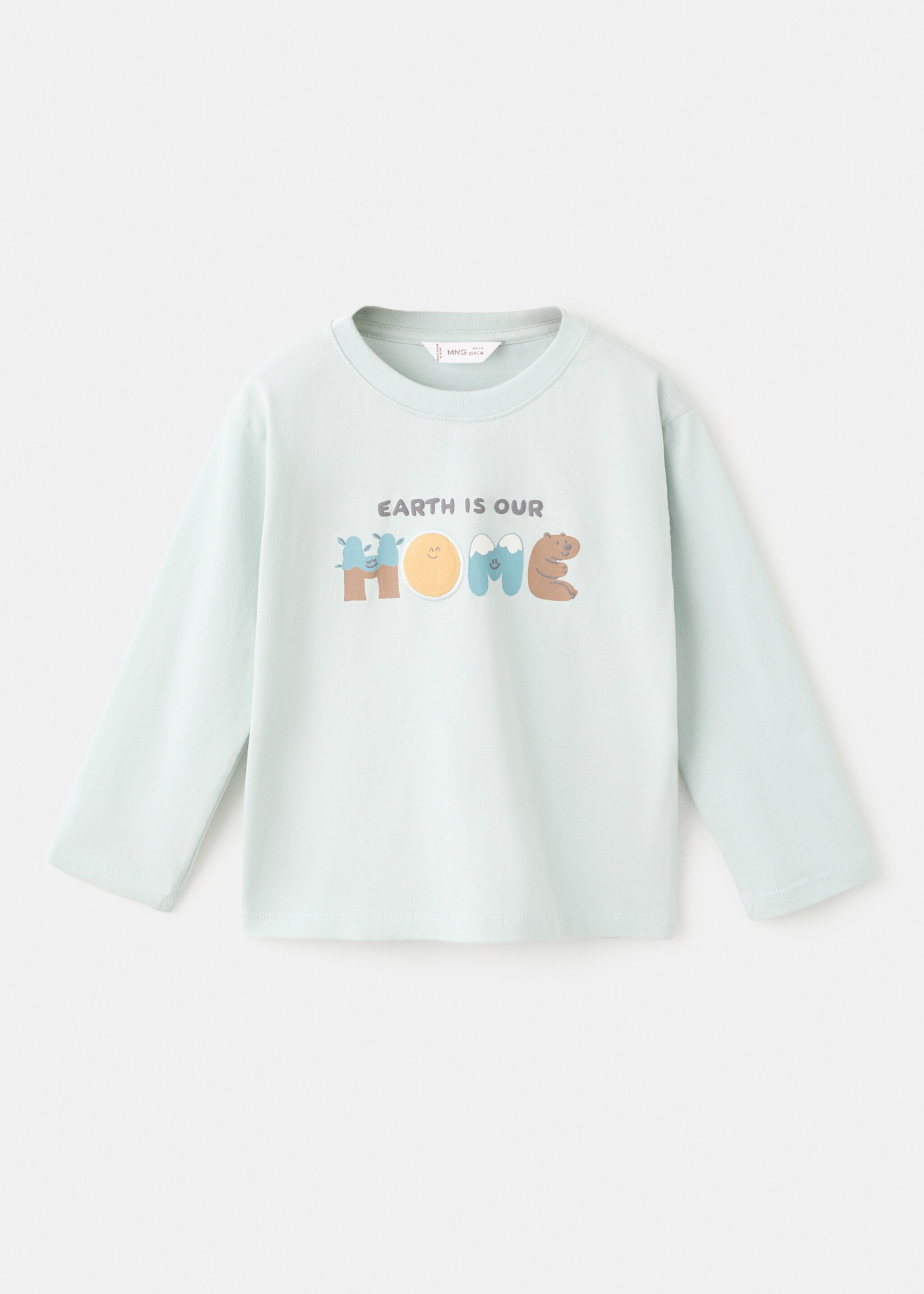 T-shirt homie - Article sans modèle, Vert d´eau. Ref: 17036727-00.
