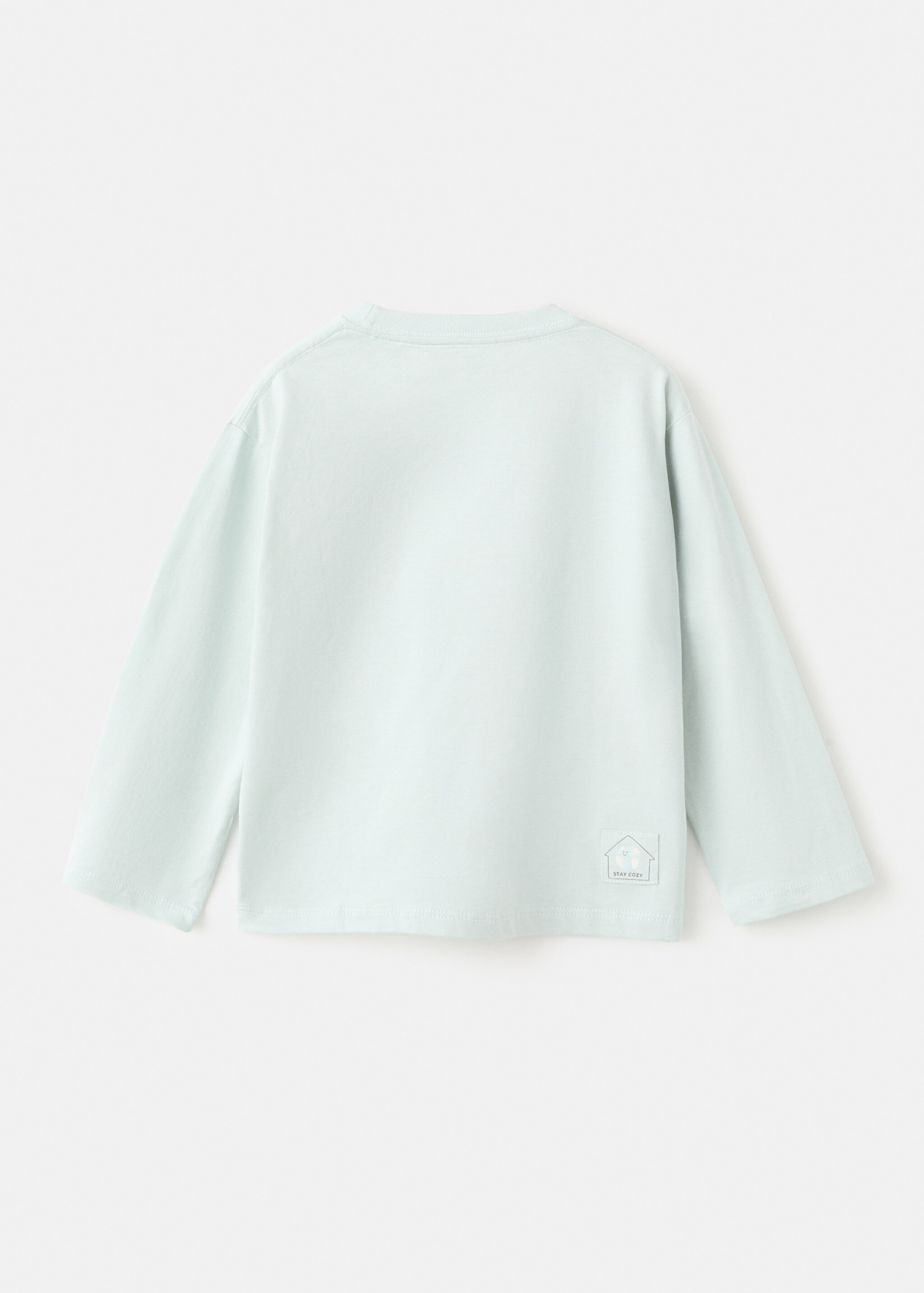 T-shirt homie - Verso de l’article, Vert d´eau. Ref: 17036727-00.