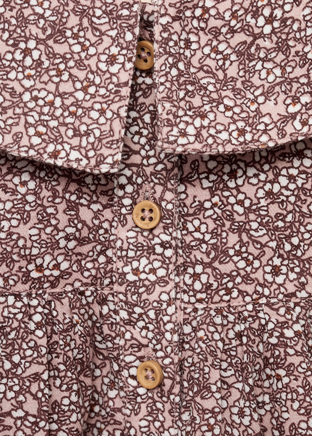 Floral dress and diaper cover