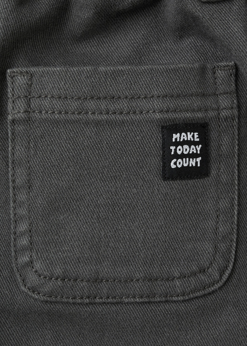 Straight cotton jeans