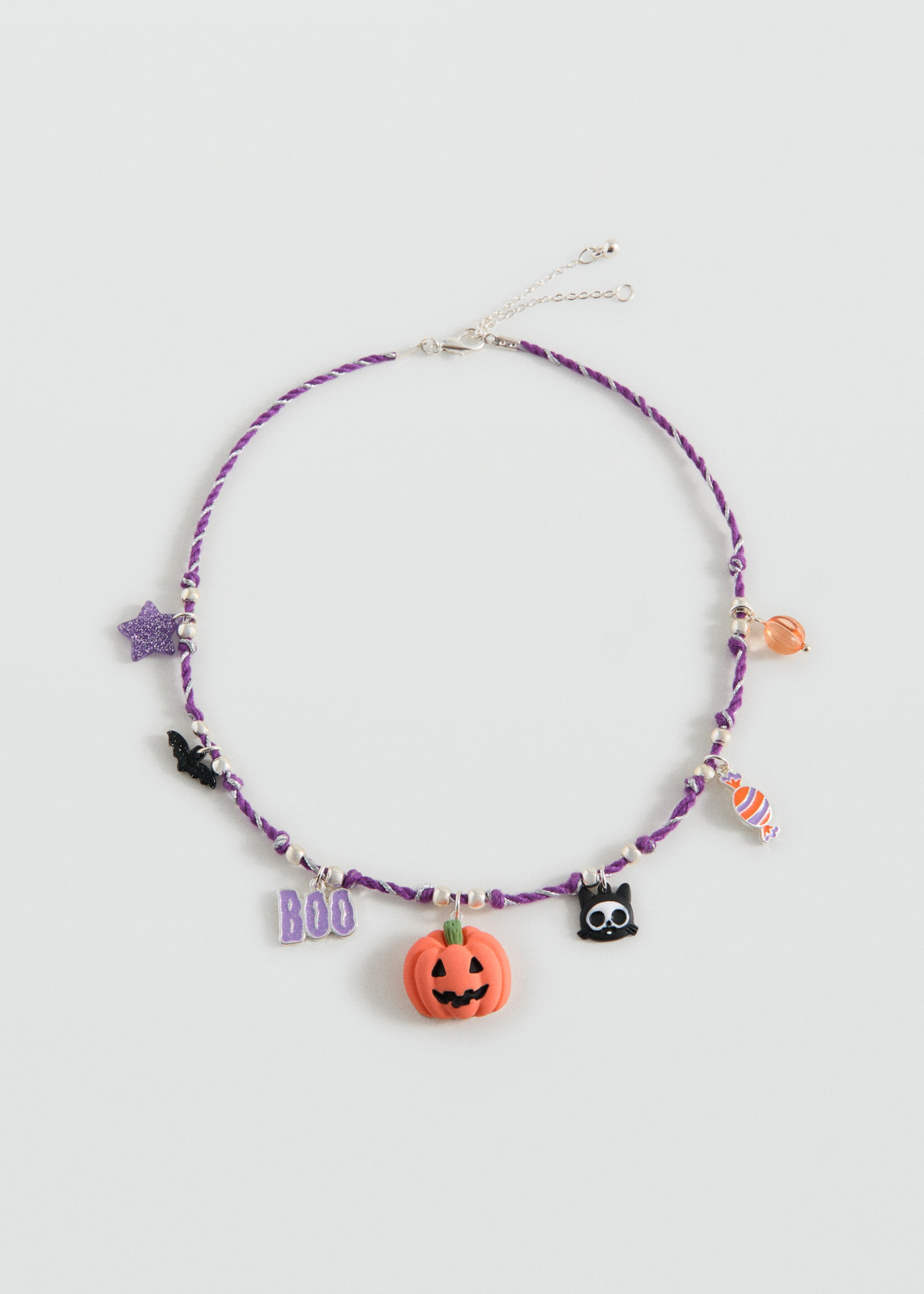 Halloween necklace - Article without model, Lilac. Ref: 17037136-00.