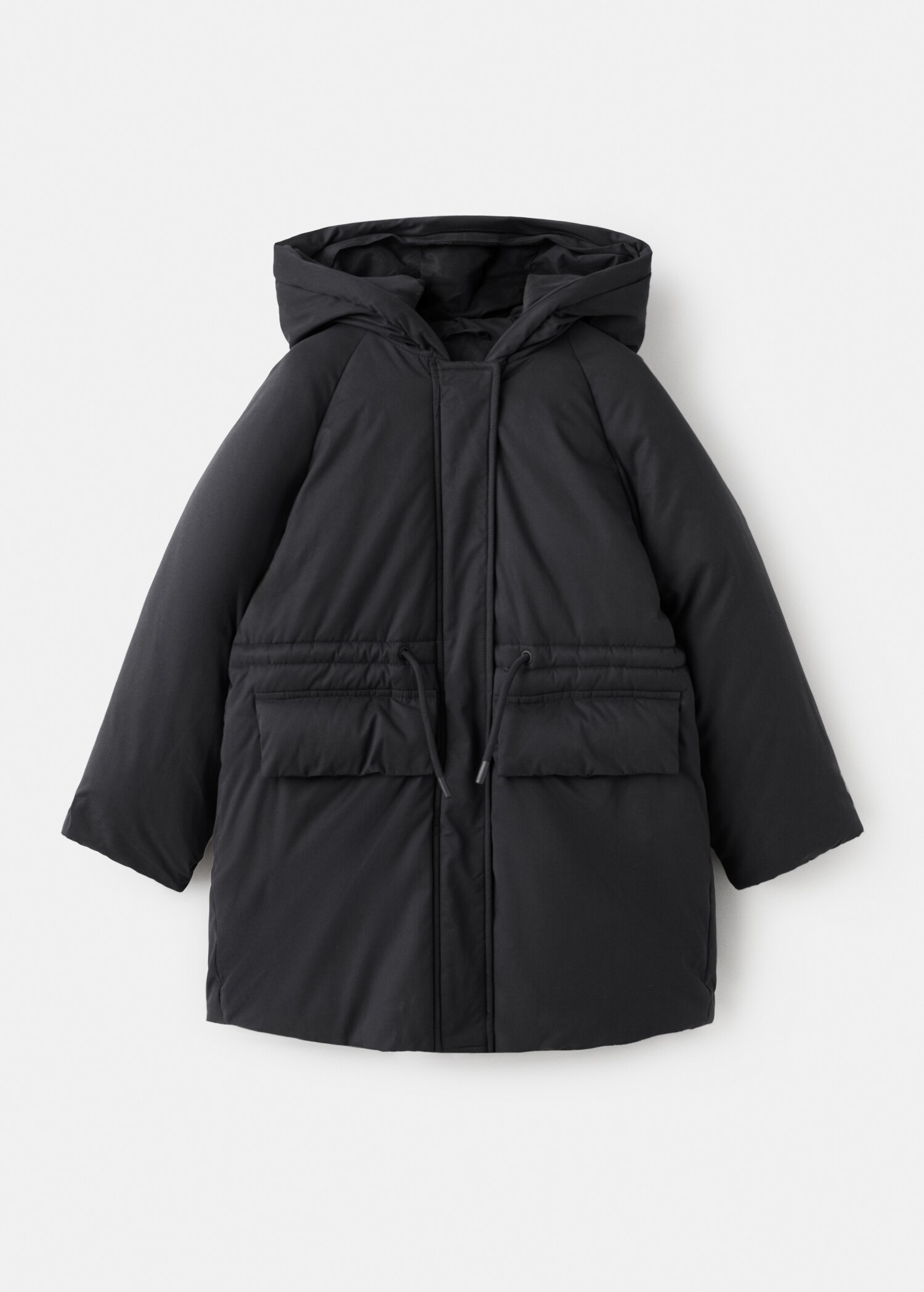 Anorak with shearling-effect hood - Details of the article 8