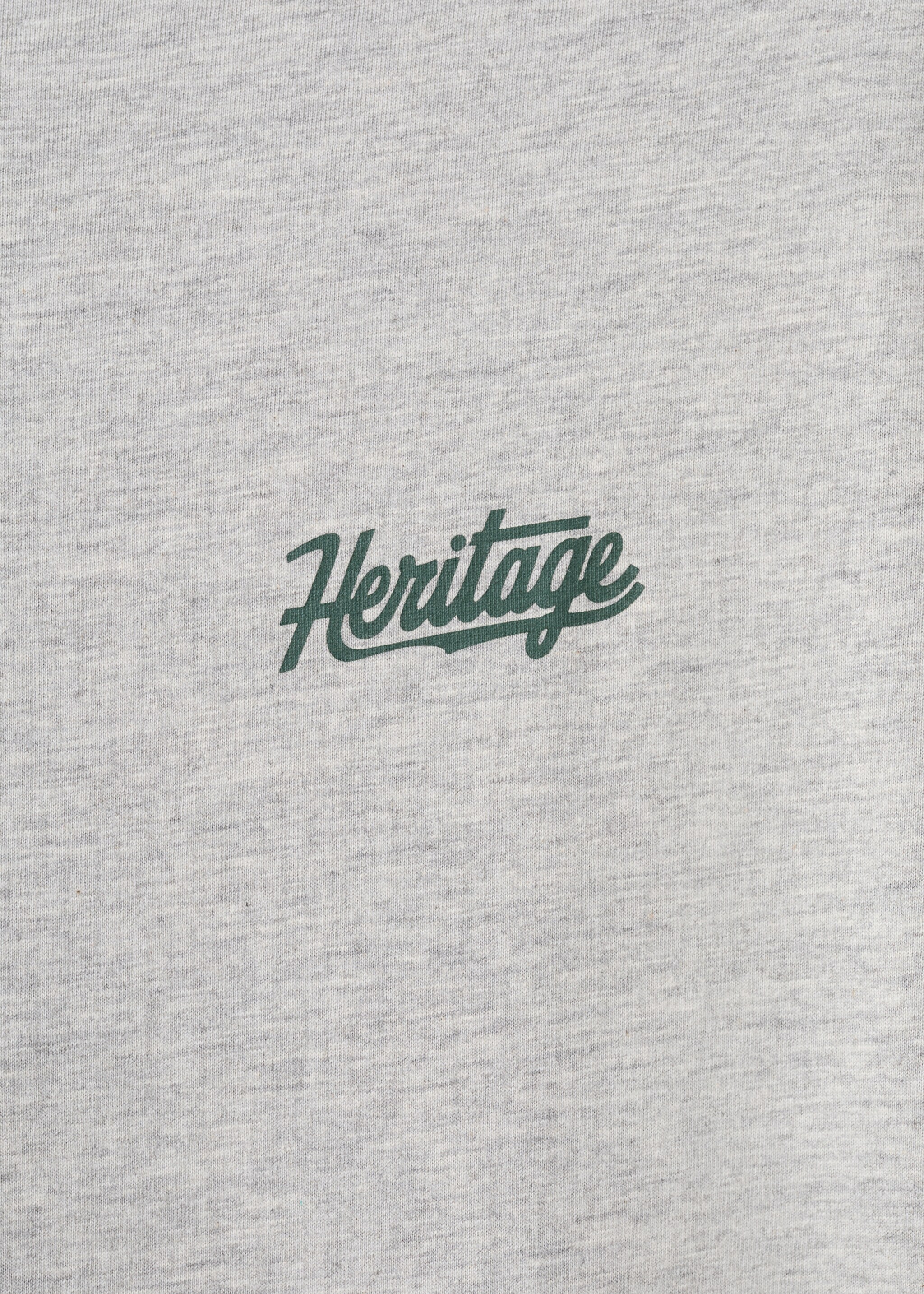 T-shirt heritage - Détail de l'article 0, Gris chiné moyen. Ref: 17037762-00.