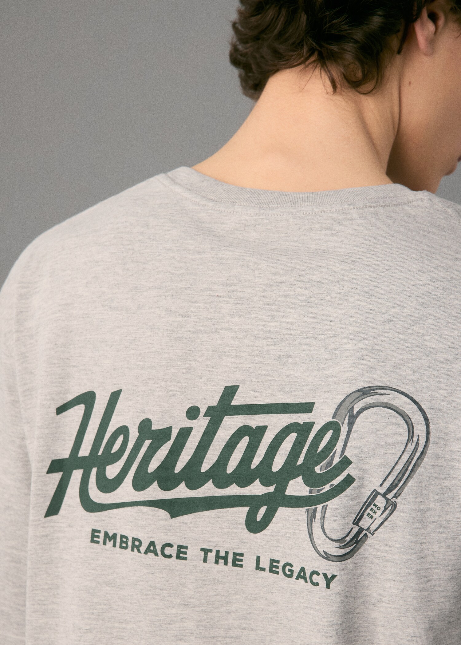 Printed cotton-blend T-shirt - Details of the article 6