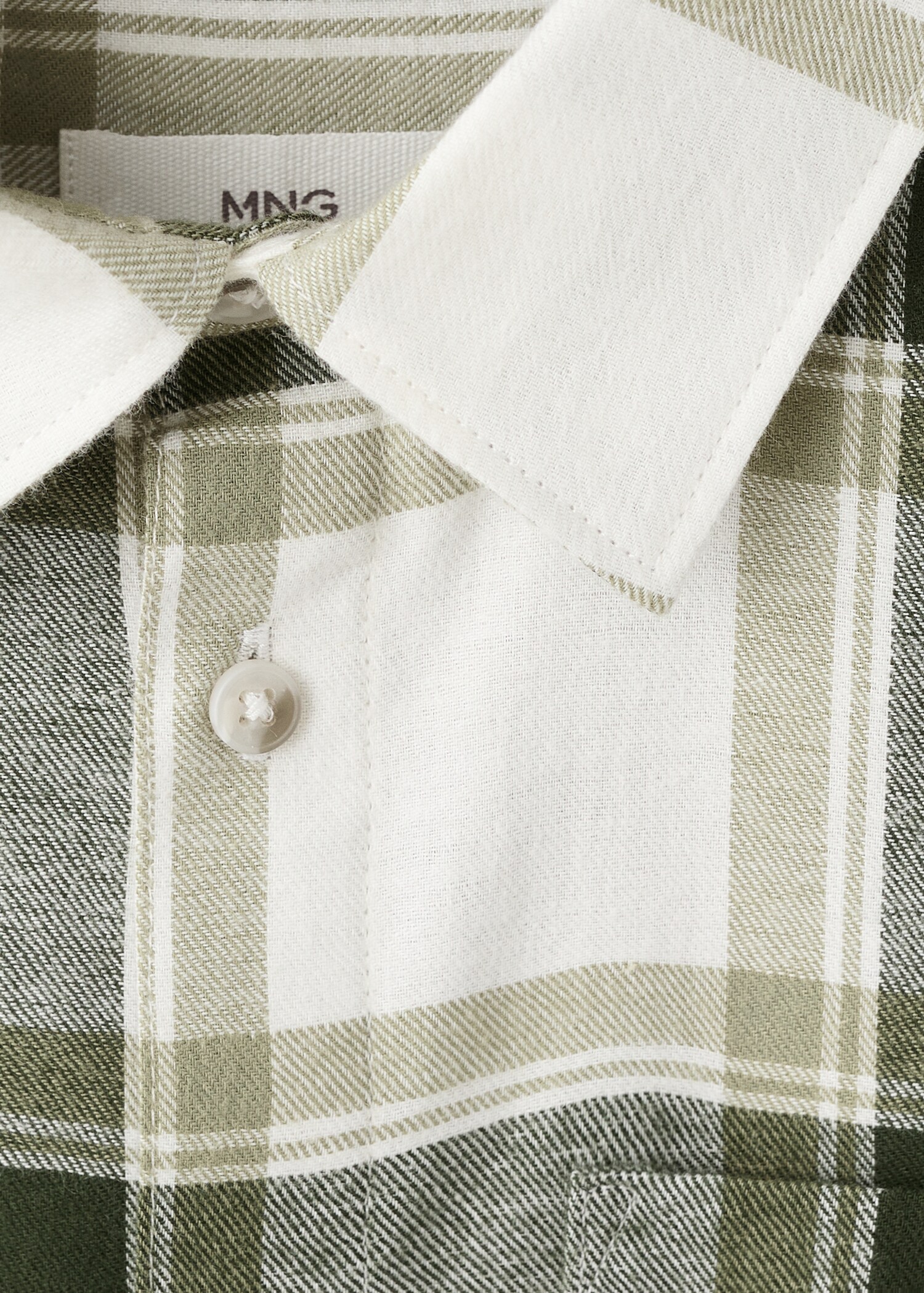 Cotton check shirt - Details of the article 0
