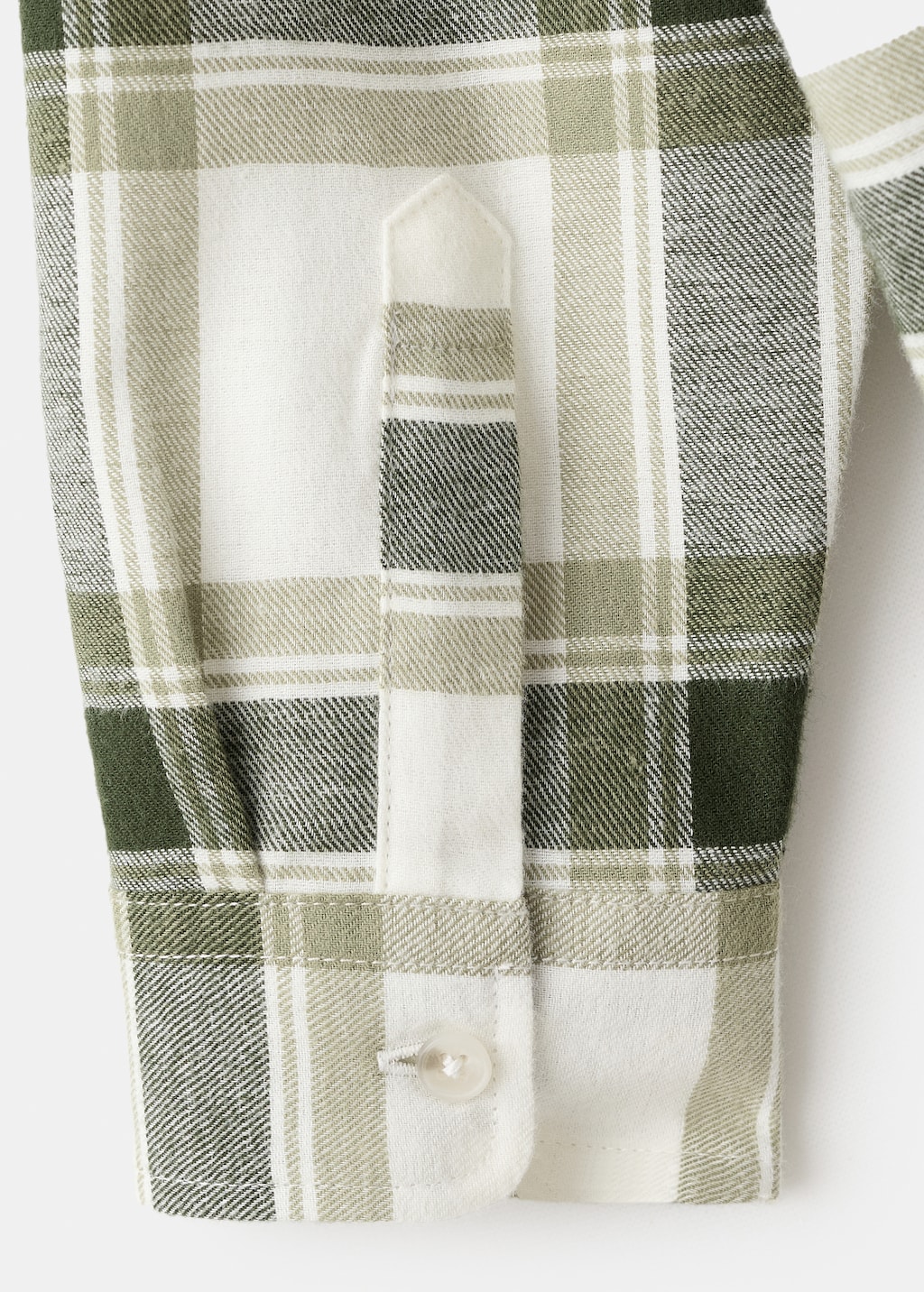 Cotton checked shirt