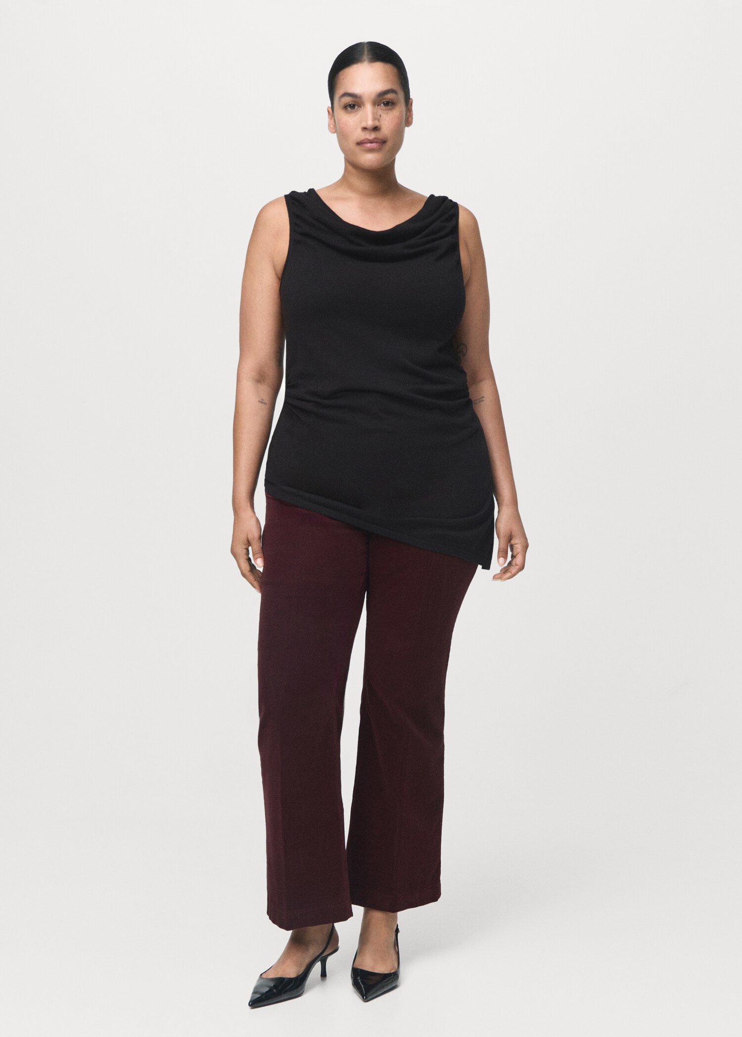Flared-Jeans aus Cord - Detail des Artikels 3