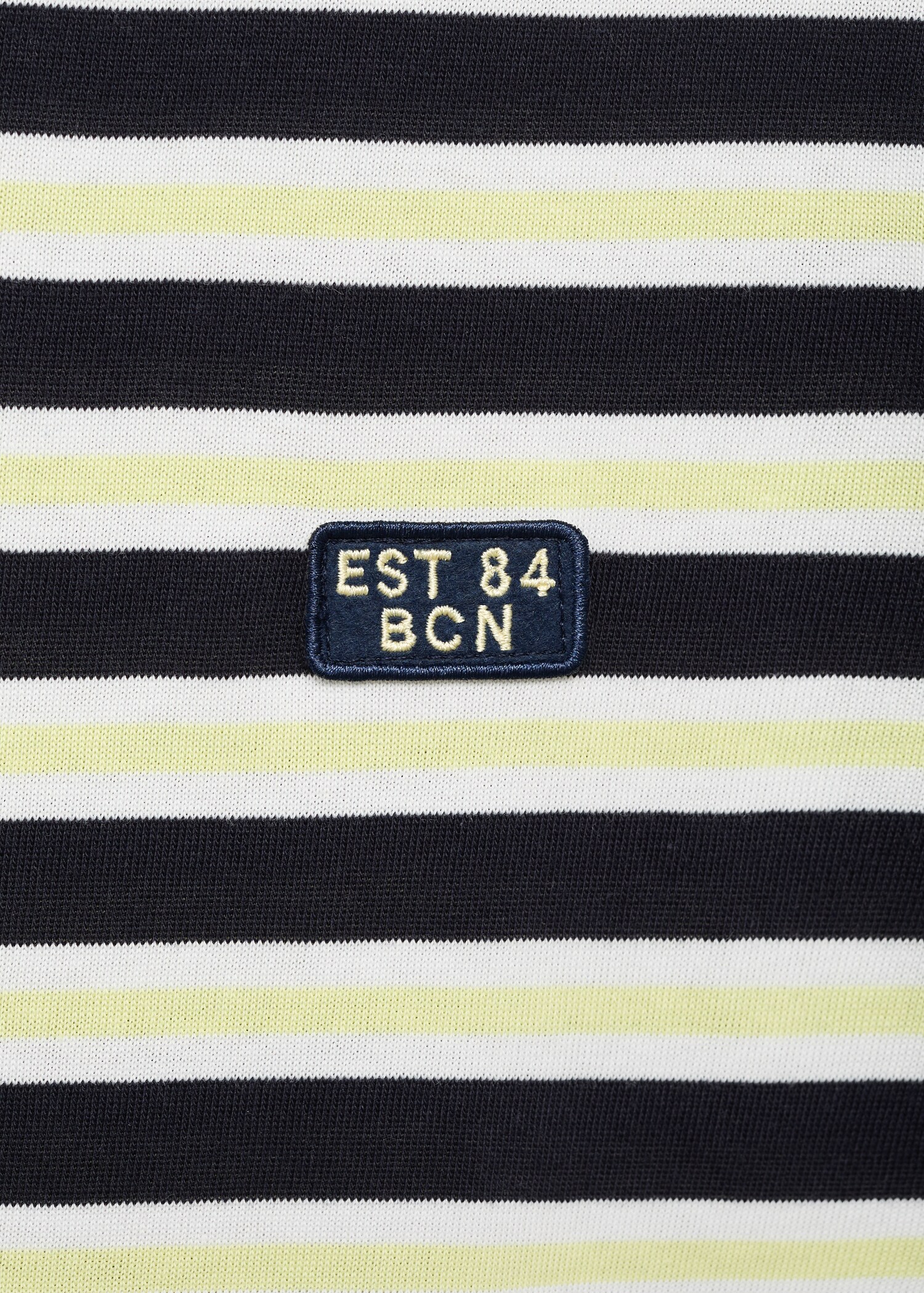 100% cotton regular-fit striped t-shirt - Details of the article 8