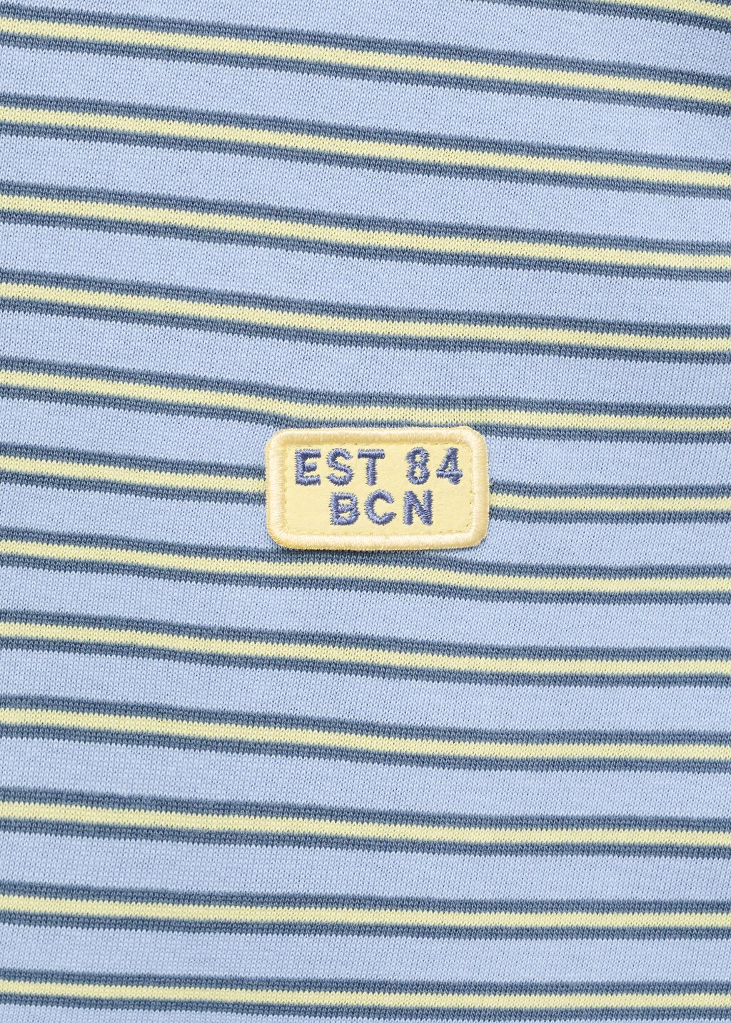 Regular-fit striped 100% cotton shirt