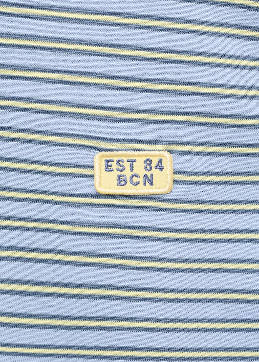Regular-fit striped 100% cotton shirt