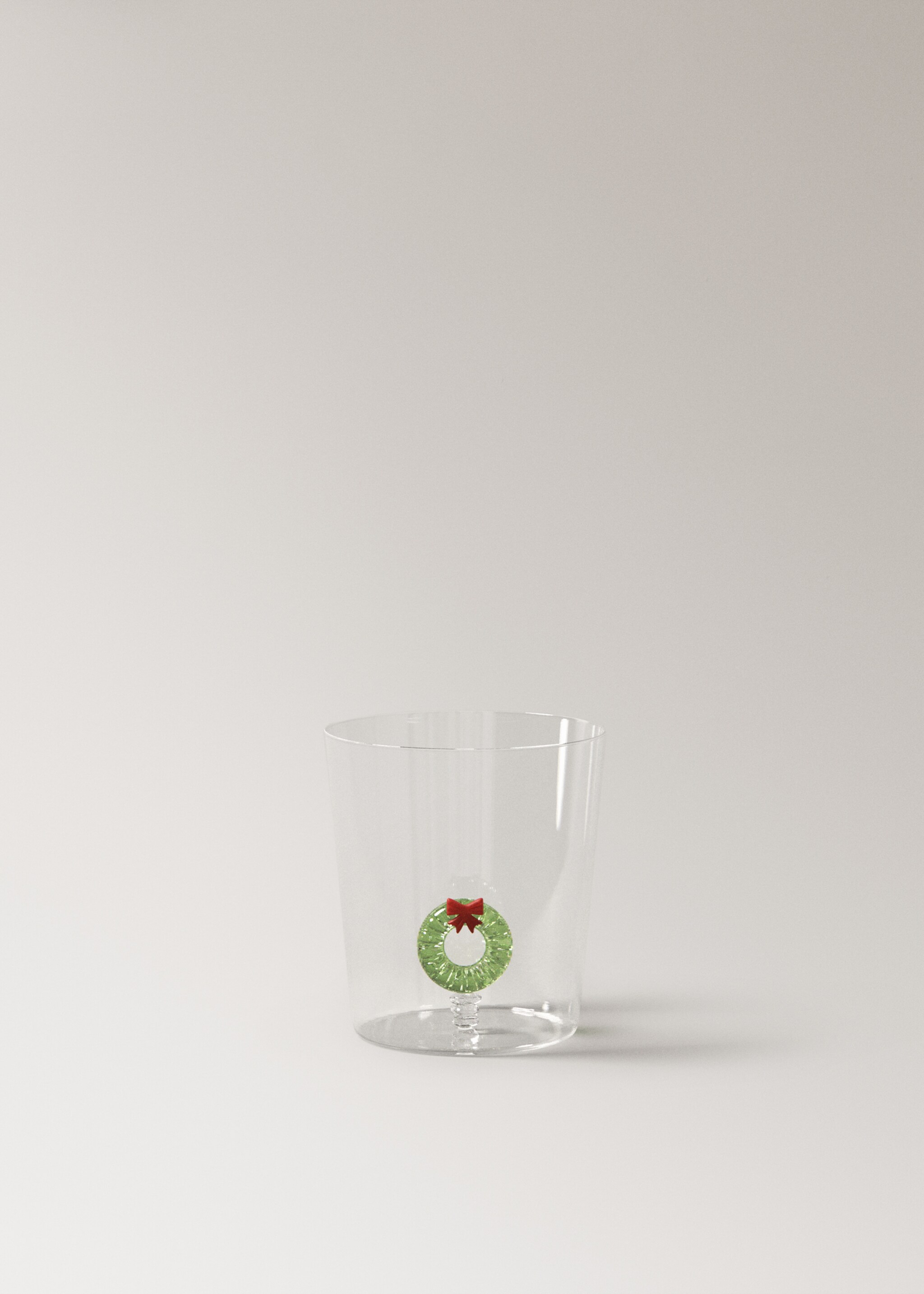 Borosilicate crown vase - Article without model, Forest Green. Ref: 17037778-00.