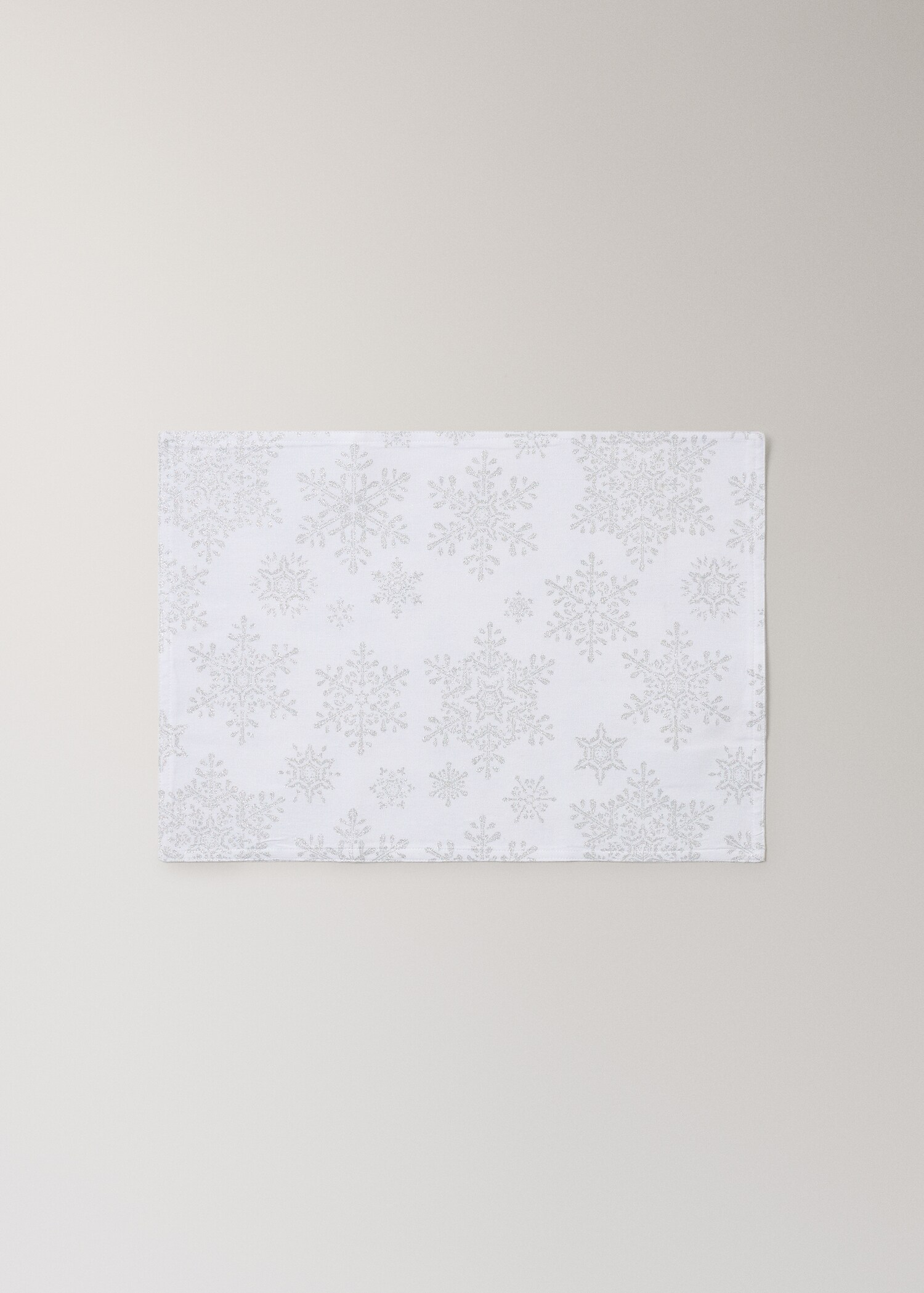 100% cotton placemat with Christmas motif - Article without model