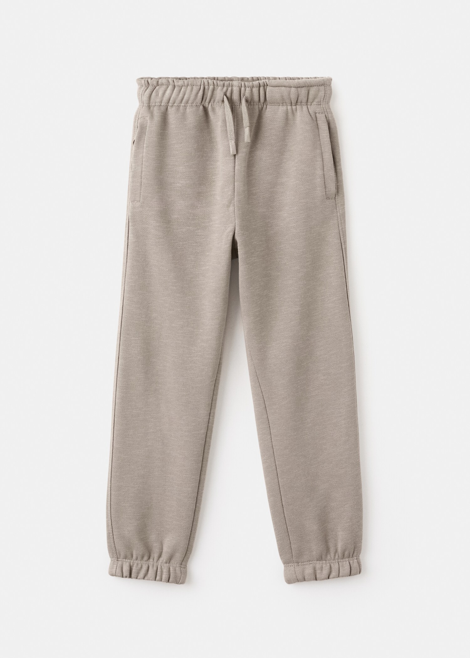 Cotton joggers with elastic waist - Article without model
