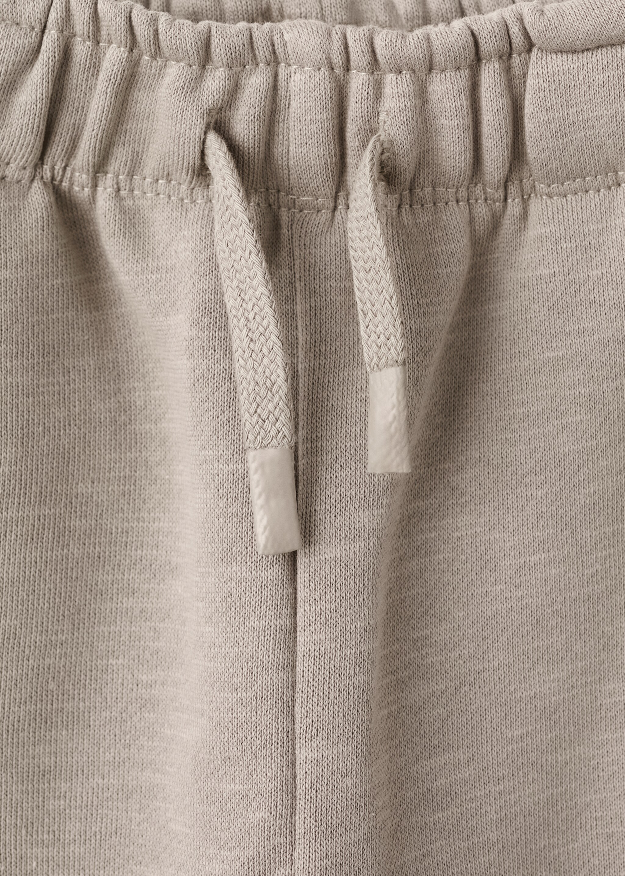 Jogging coton taille élastique - Détail de l'article 8, Marron moyen. Ref: 17037792-00.