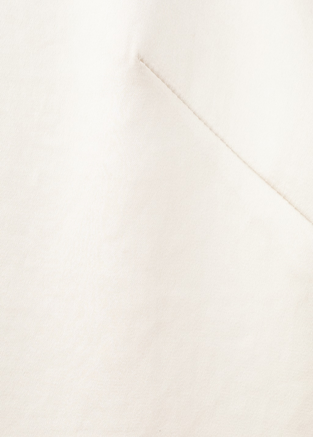 High collar satin blouse