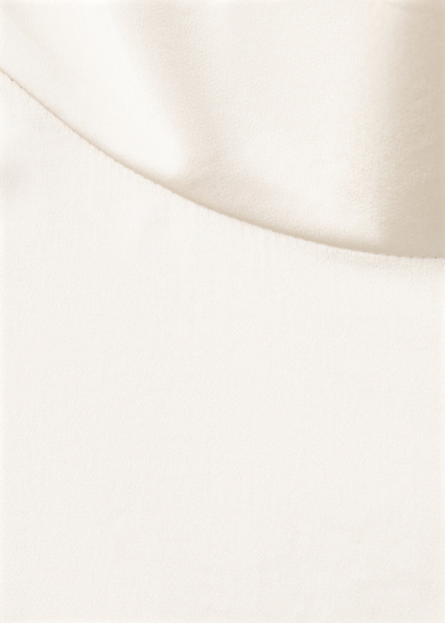 High collar satin blouse - Details of the article 8