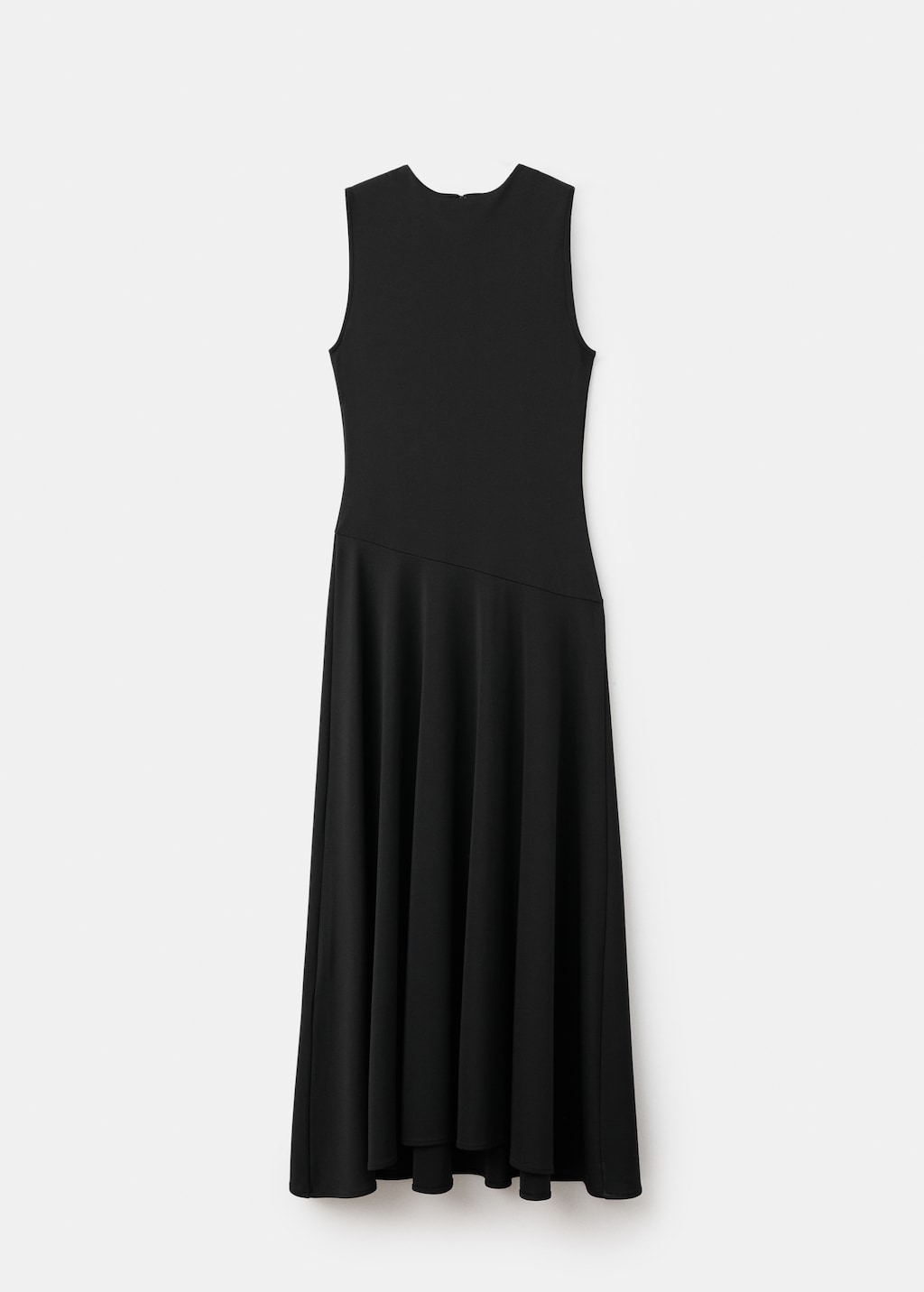 Pleated A-line dress