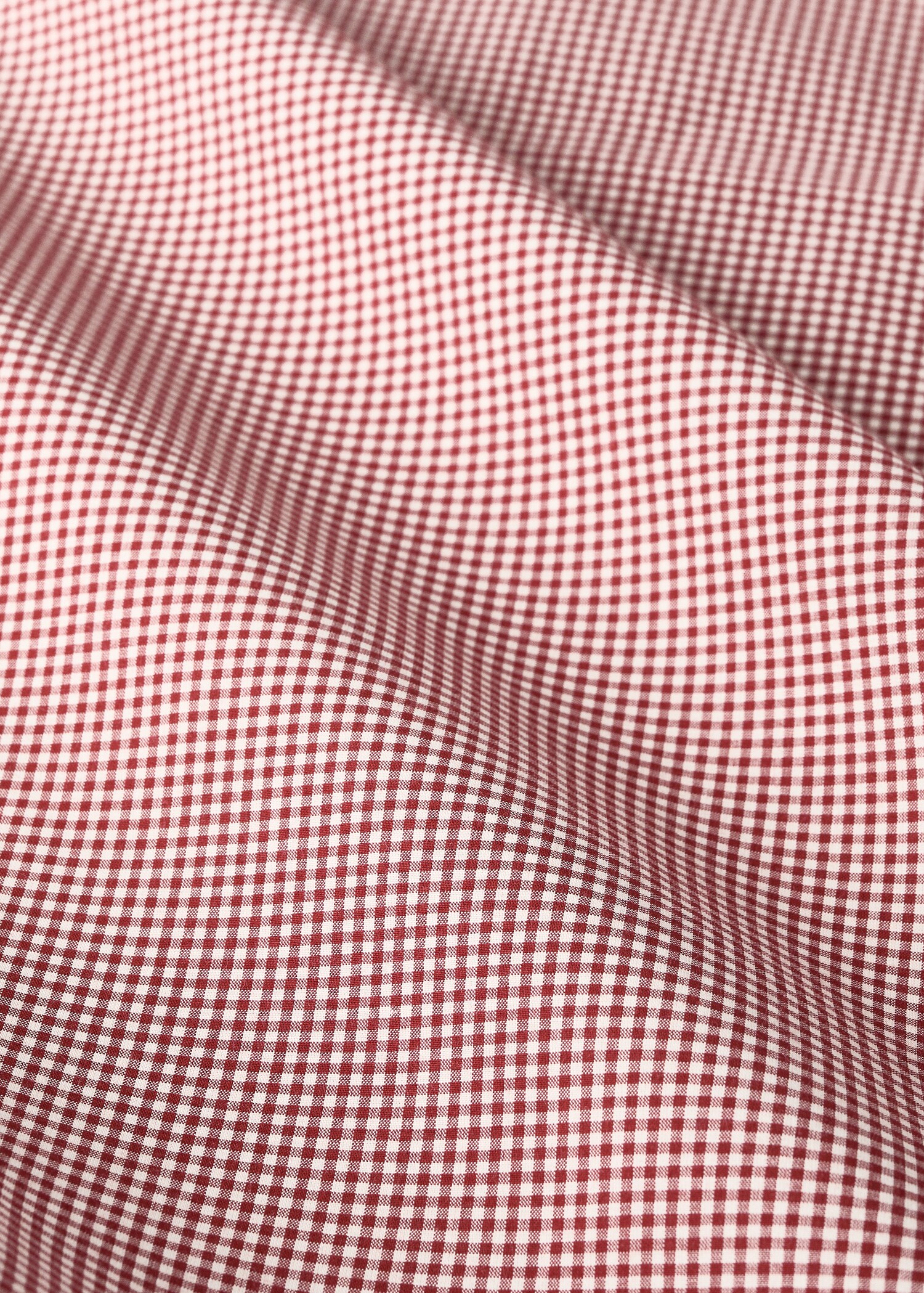 Children’s cotton yarn-dyed gingham check duvet cover for 90 cm bed - Details of the article 2