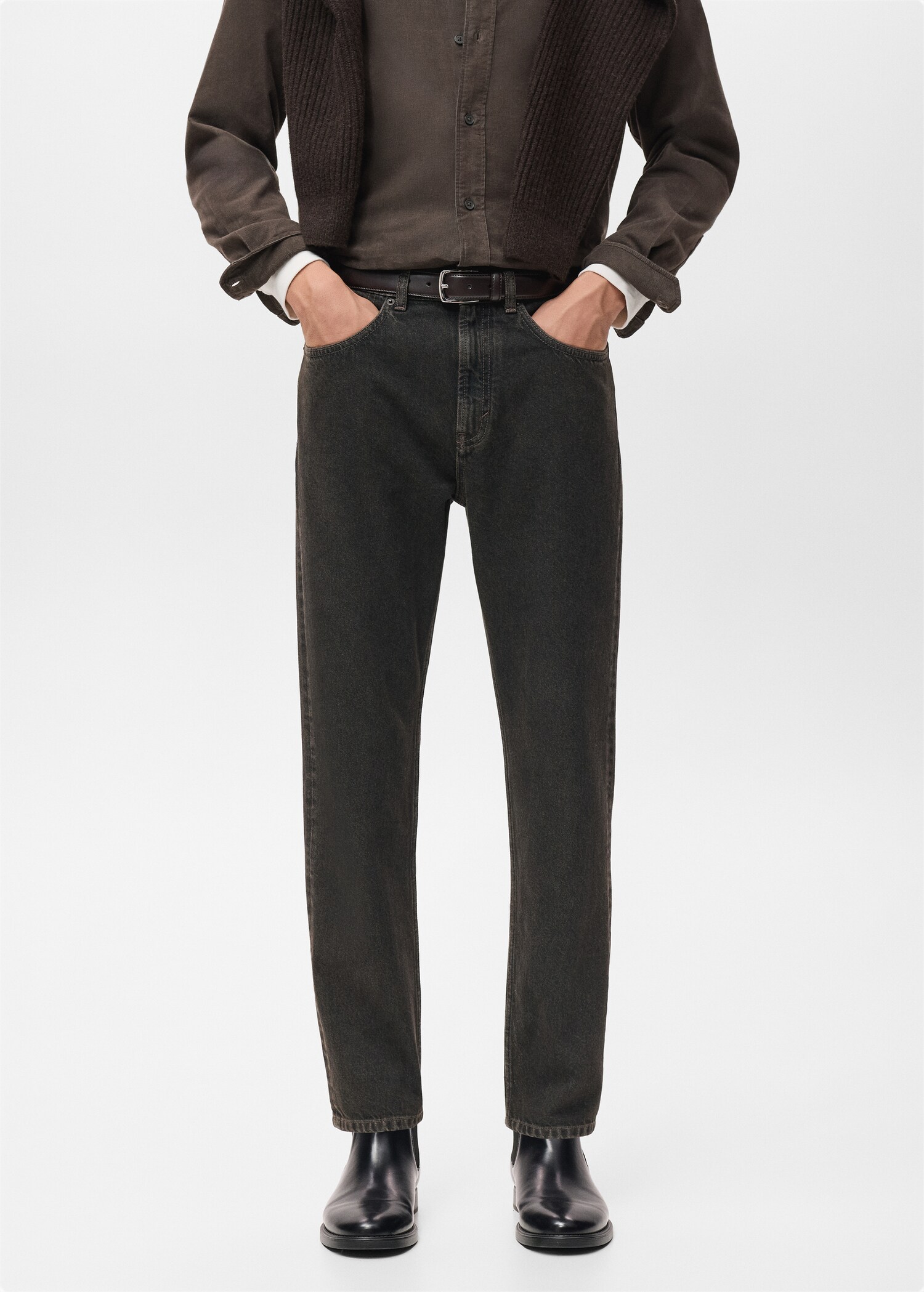 Jean Lori tapered-fit - Plan moyen