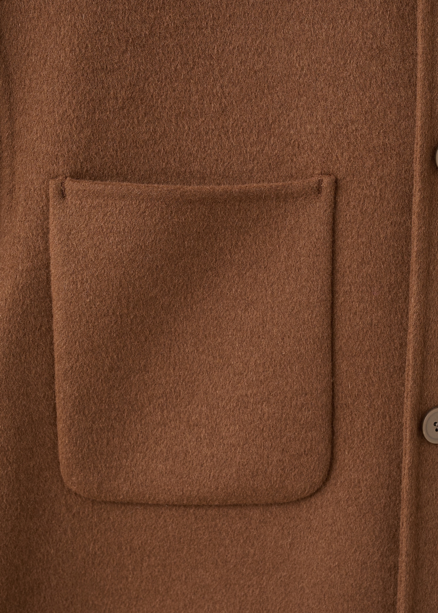 Handmade wool jacket with zip - Details of the article 0