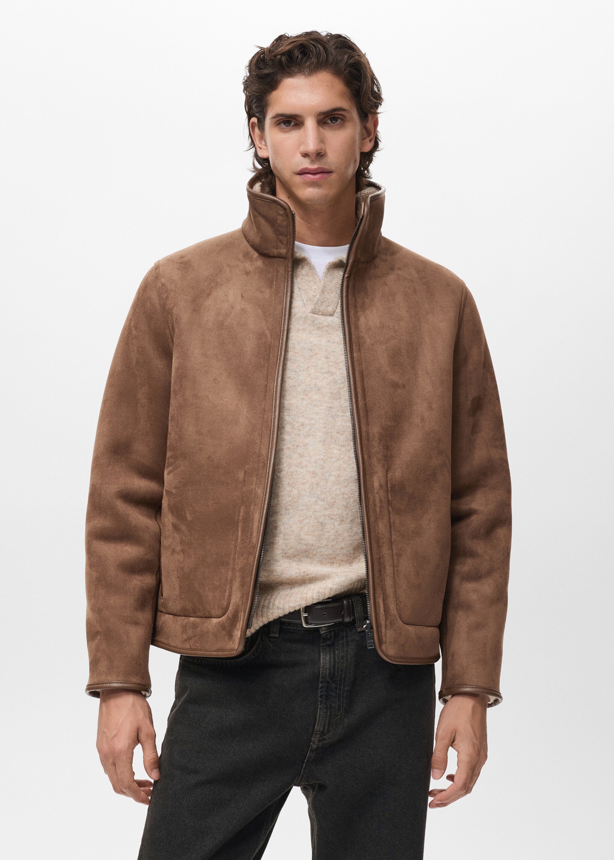 Chaqueta viggo - Plano medio, Cognac. Ref: 17037888-00.