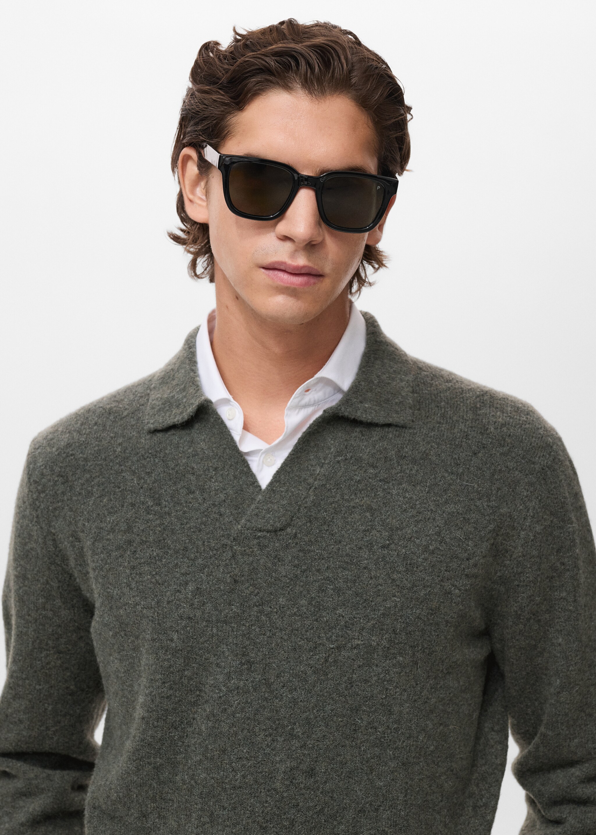 Polo yaka ti̇şört .-- oreo - Ürün detayı 1, Koyu Yeşil. Ref: 17037897-00.