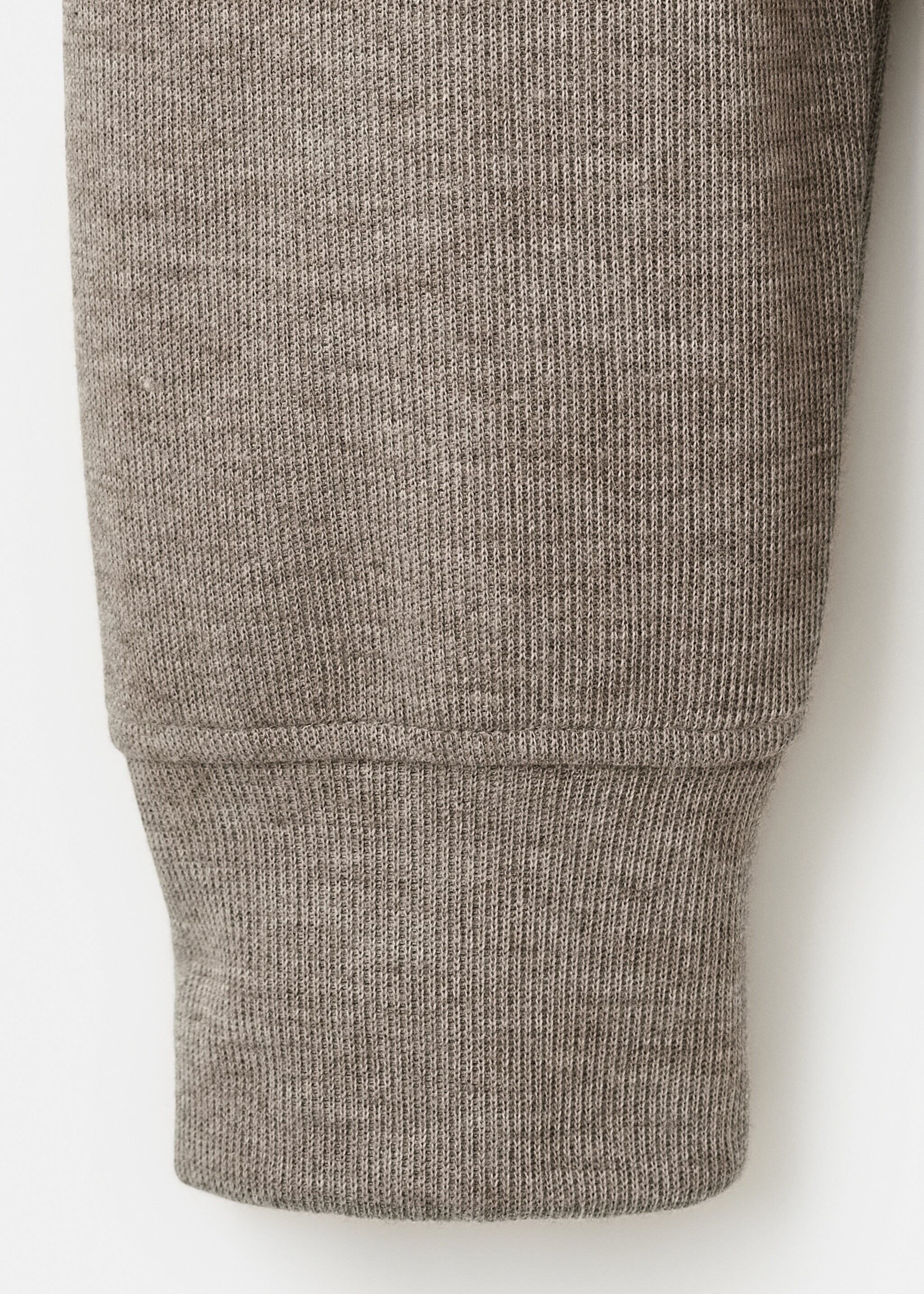 Sweat zip coupe normale - Détail de l'article 0, Sable. Ref: 17037898-00.