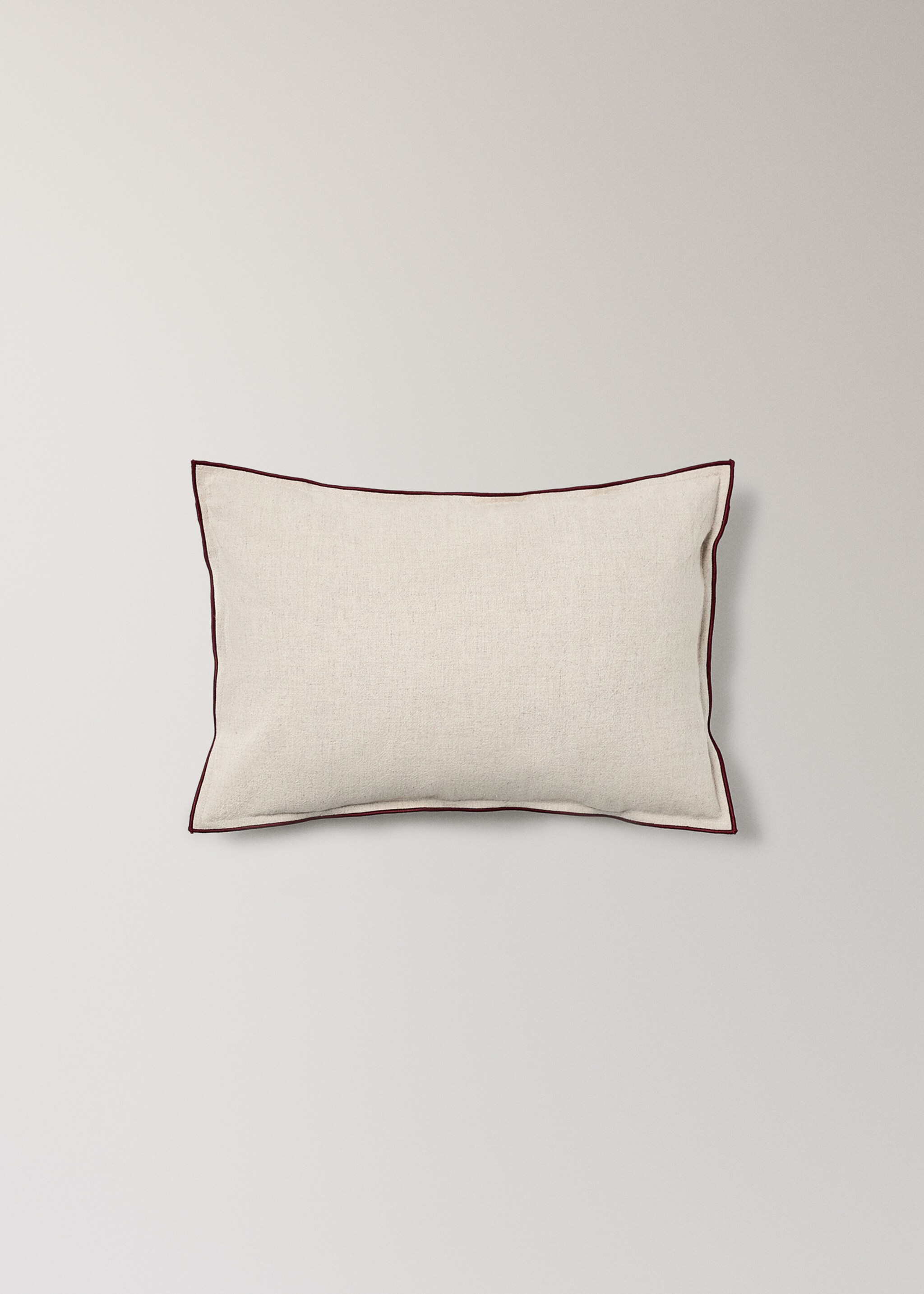 Çocuk için overlok detaylı yastık kılıfı 30x40 cm - Modelsiz ürün, Kum Beji. Ref: 17037905-00.