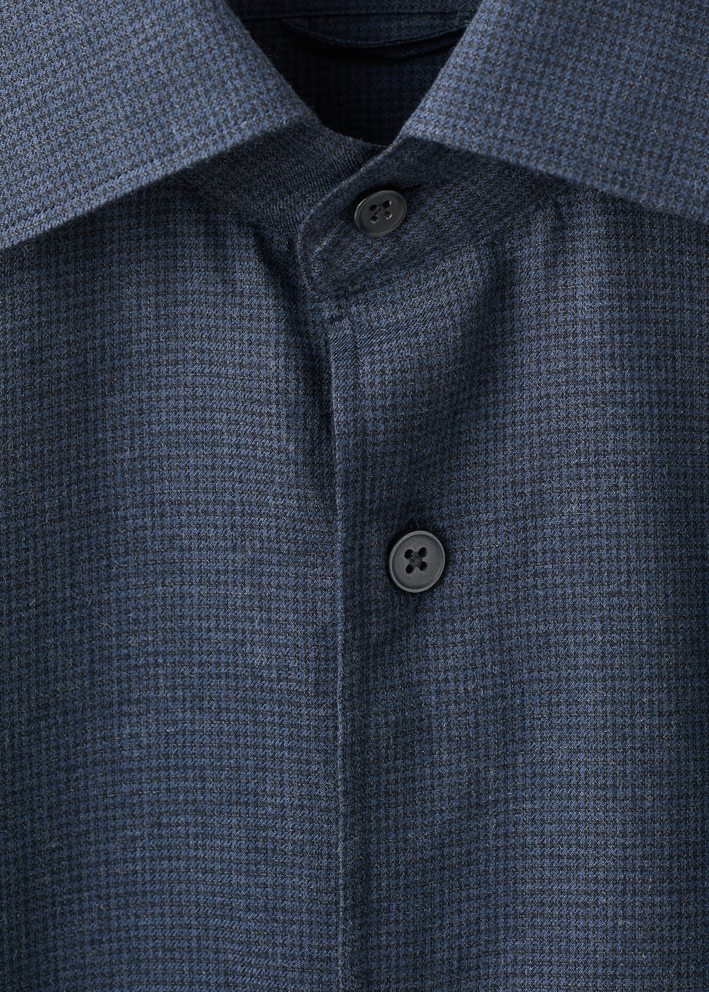 100% cotton flannel regular-fit shirt