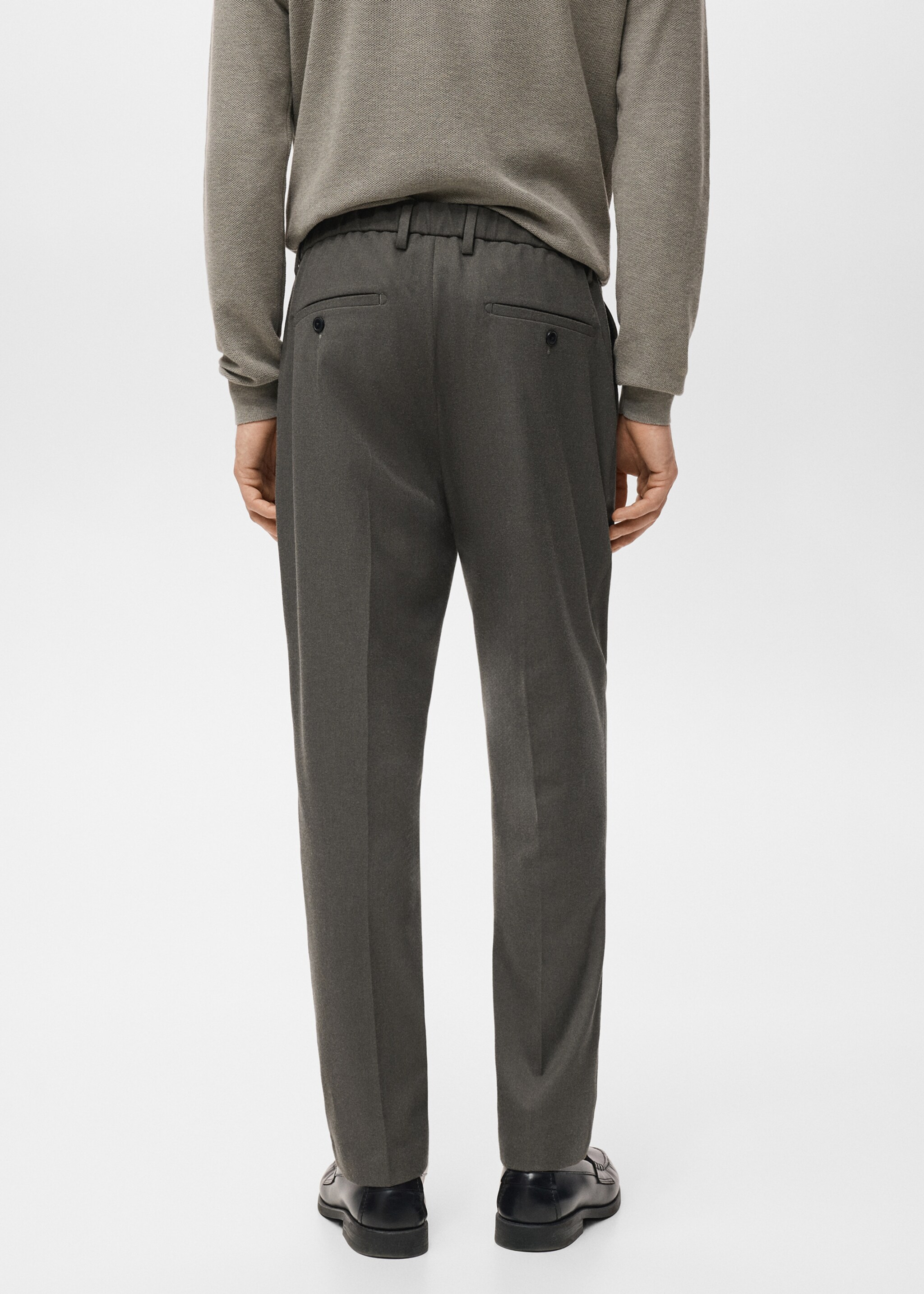 Trousers stone - Reverse of the article, Medium Brown. Ref: 17037913-00.