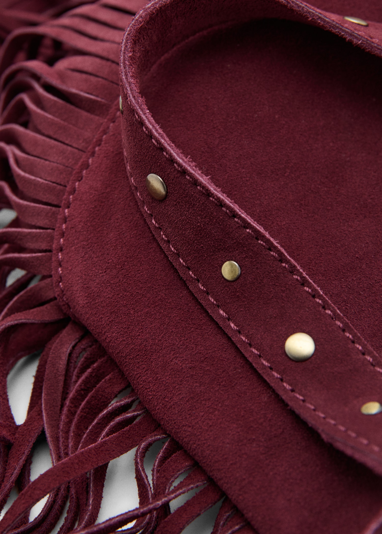 Fringe leather bag - Details of the article 2