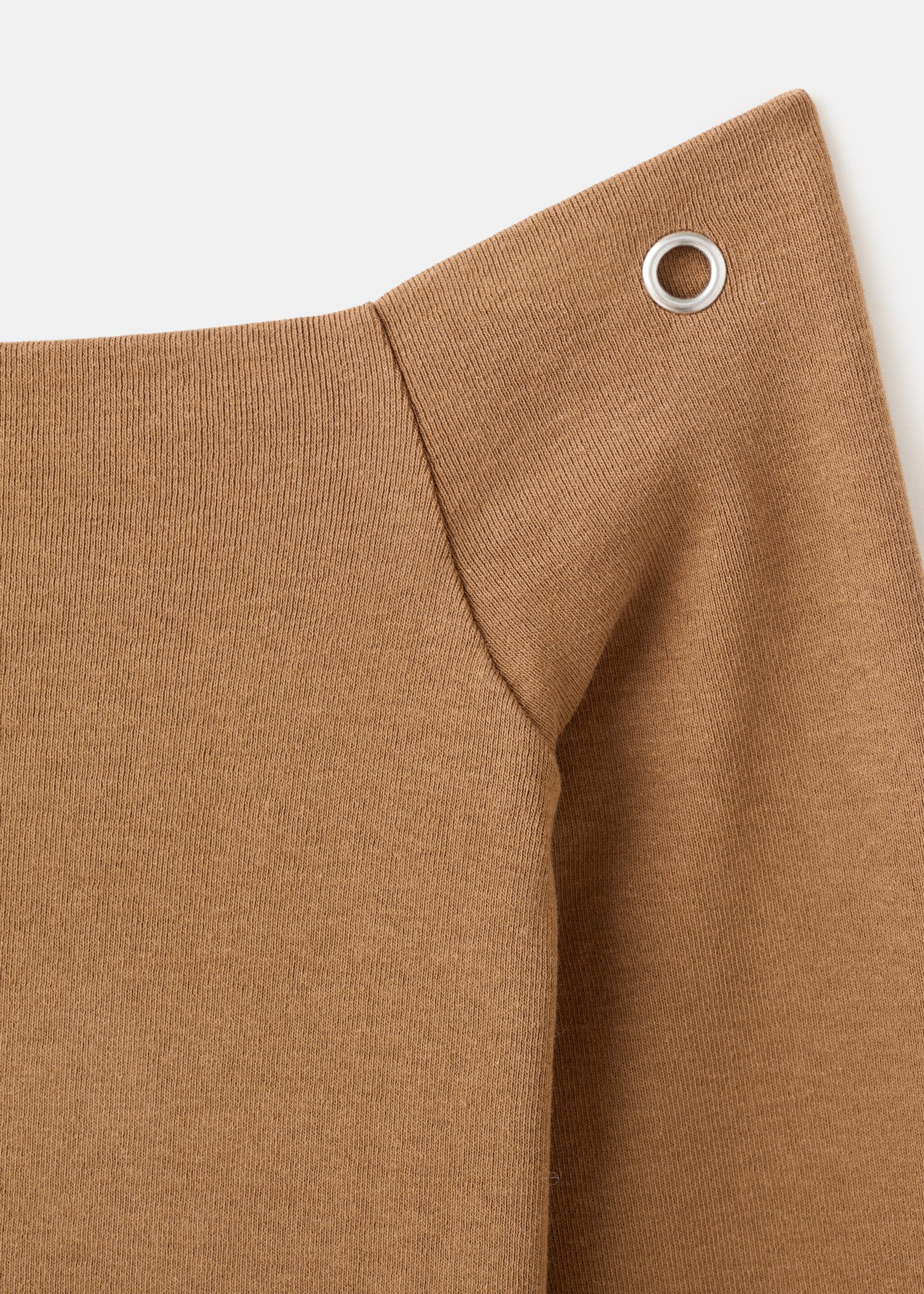 Strapless studded t-shirt - Details of the article 8, Medium Brown. Ref: 17038271-00.