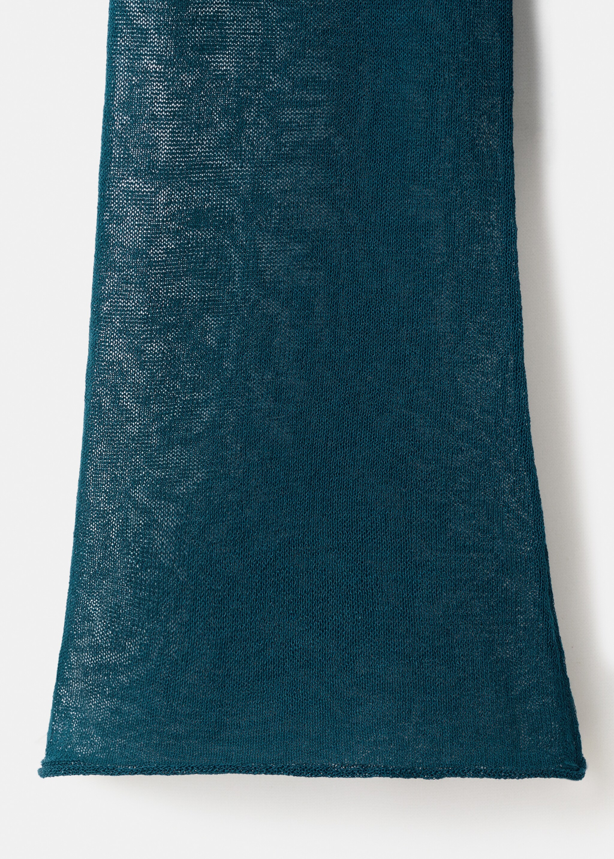 Semi-transparent t-shirt - Details of the article 8, Green. Ref: 17038272-00.