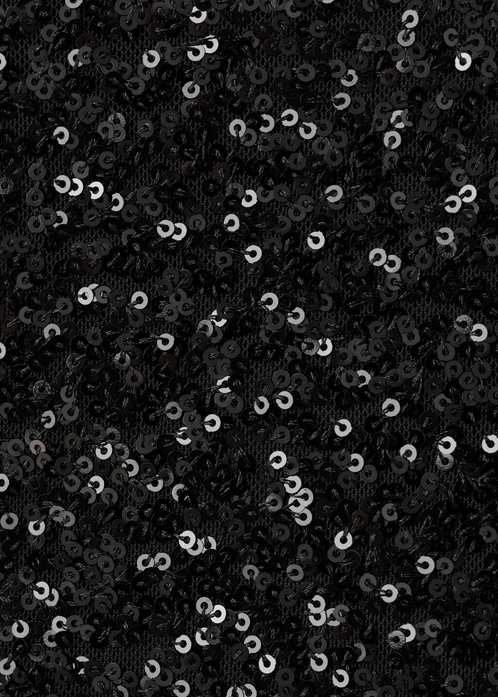 Asymmetric sequin dress