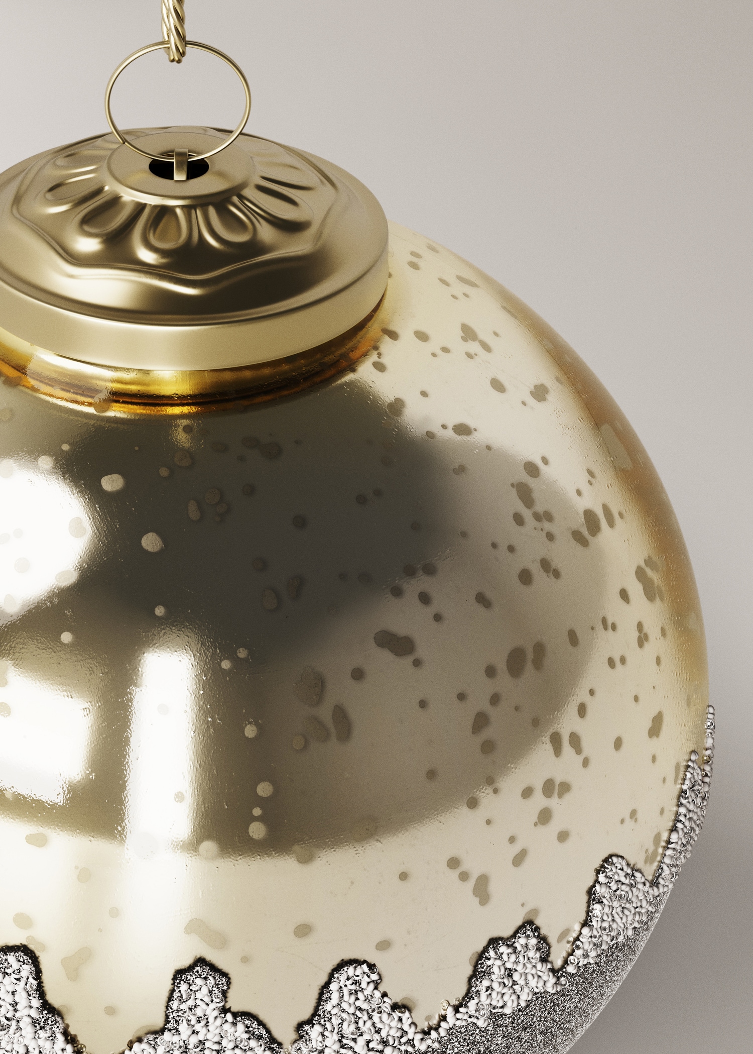 Tree decorations with snowflake detail - Details of the article 3