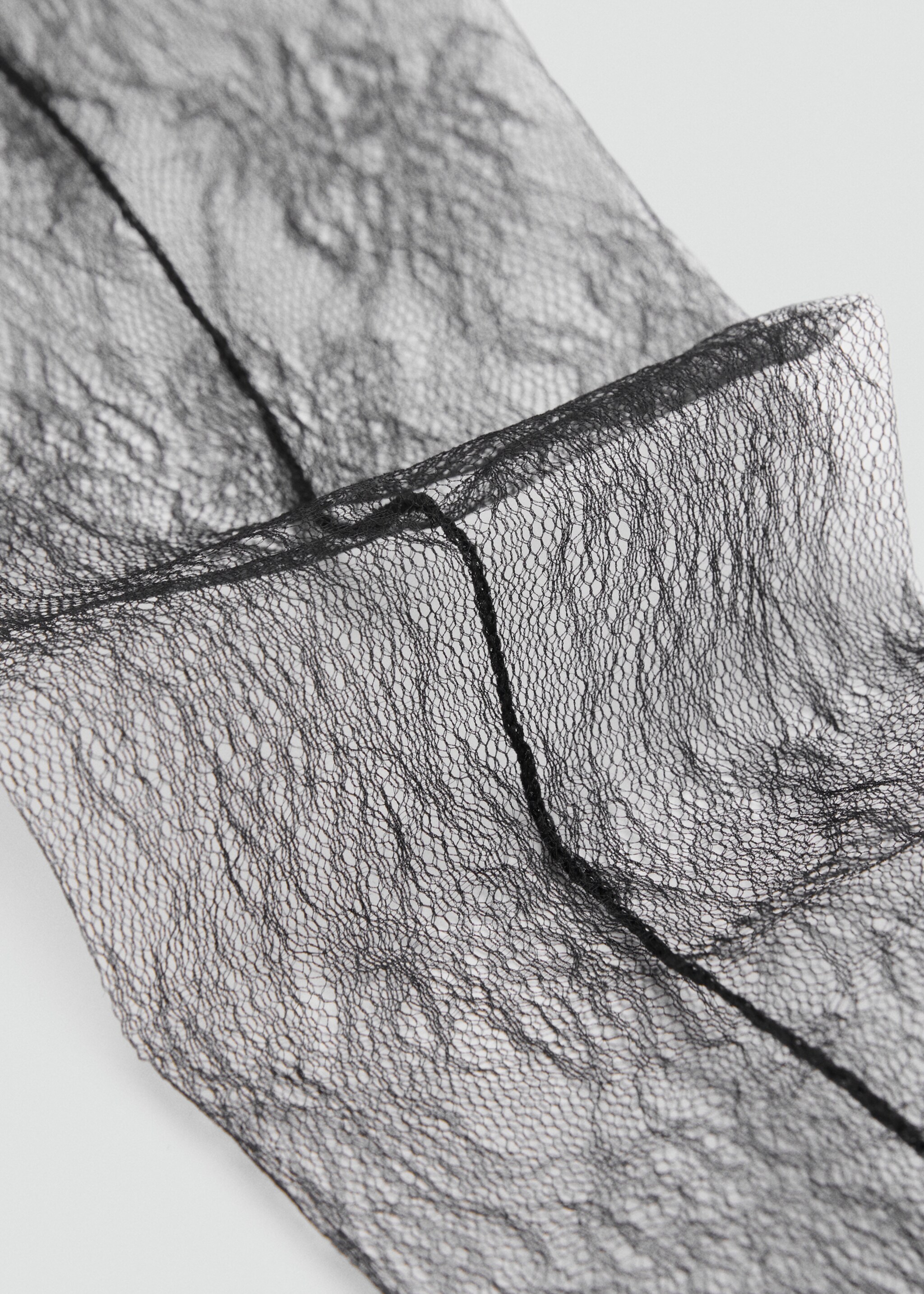 Lace socks - Medium plane, Black. Ref: 17038640-00.