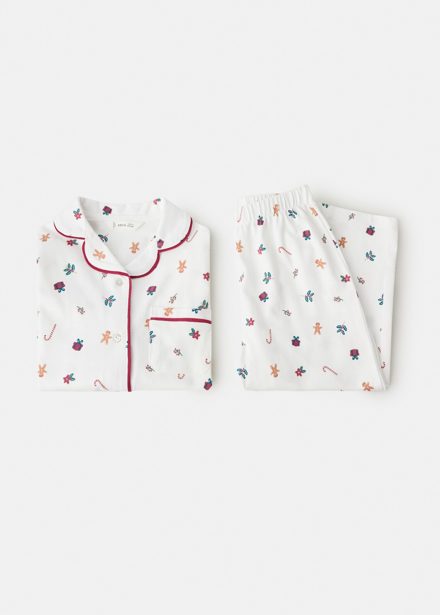 Printed long pyjamas - Details of the article 8