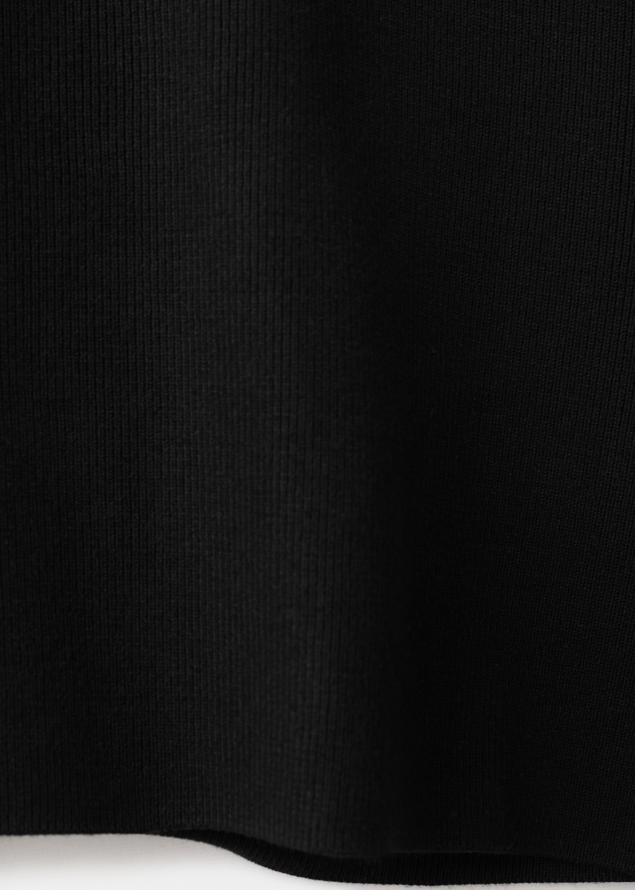 Halter-neck glitter top - Details of the article 0, Black. Ref: 17039105-00.