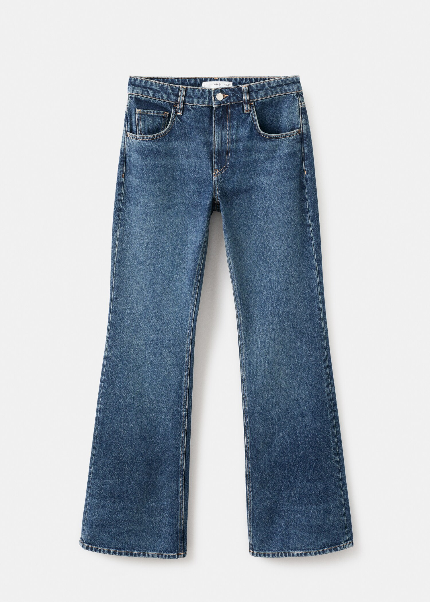 Low-rise flared jeans - Article without model