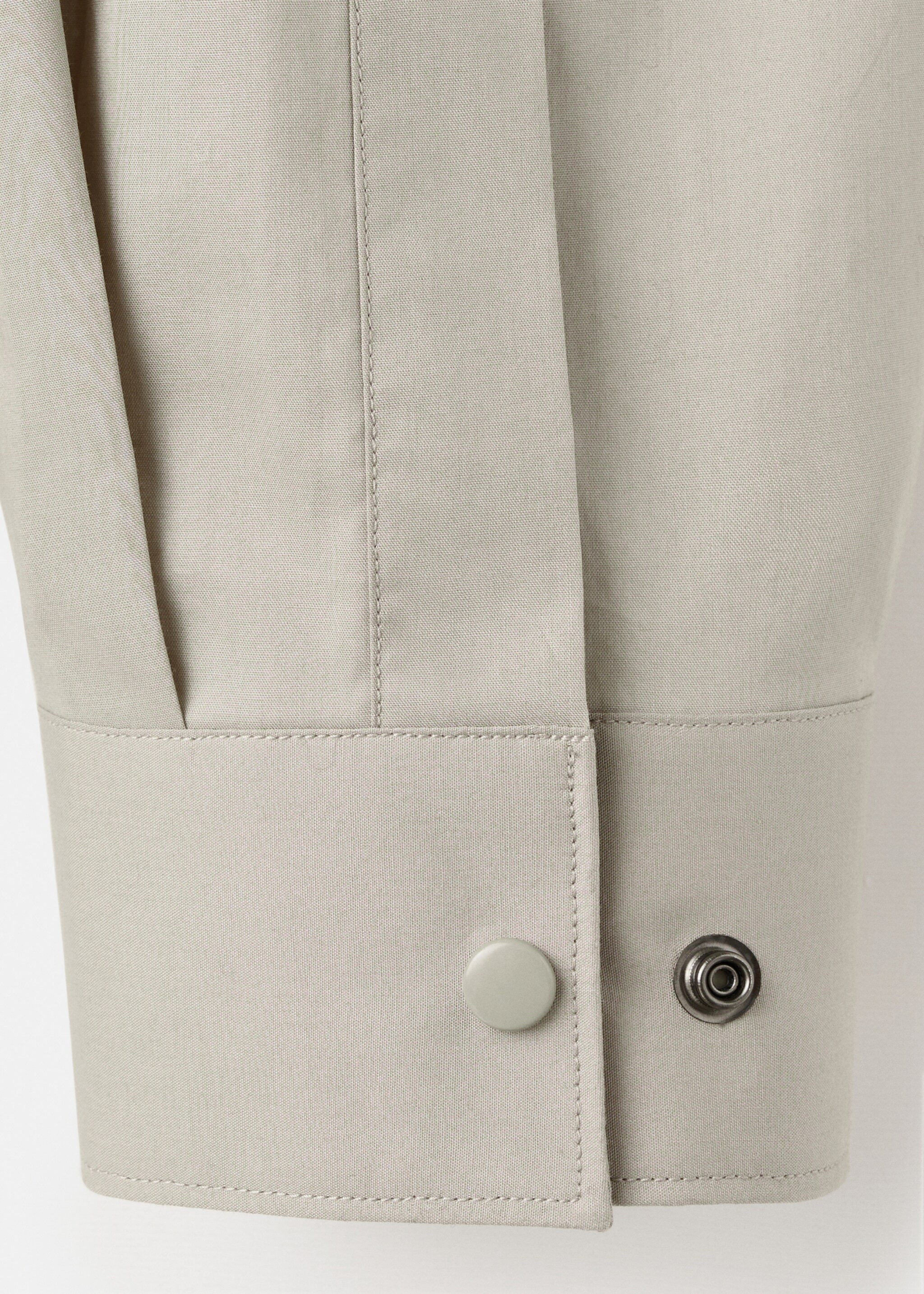 Chemise 100 % coton relaxed fit - Détail de l'article 0, Beige. Ref: 17039208-00.