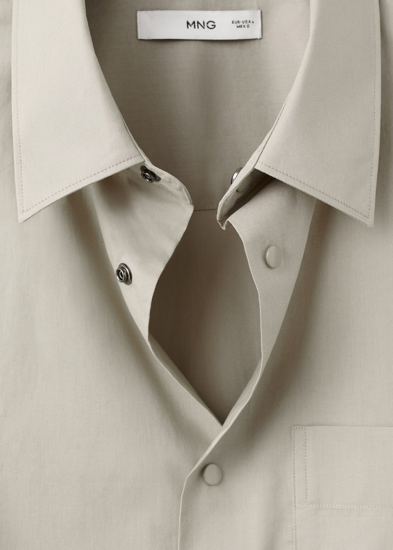 Chemise 100 % coton relaxed fit - Détail de l'article 8