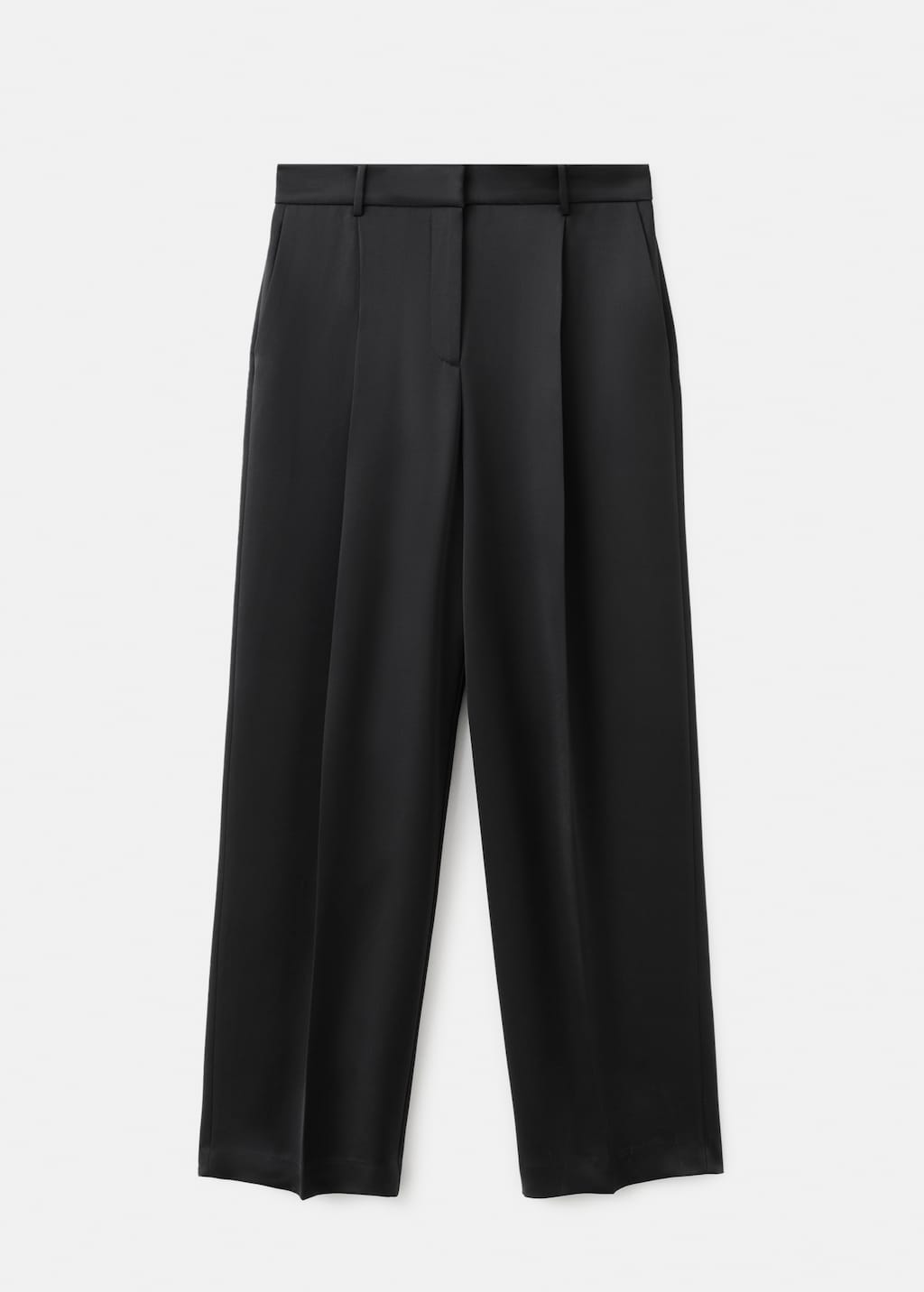 Satin suit pants - image 5